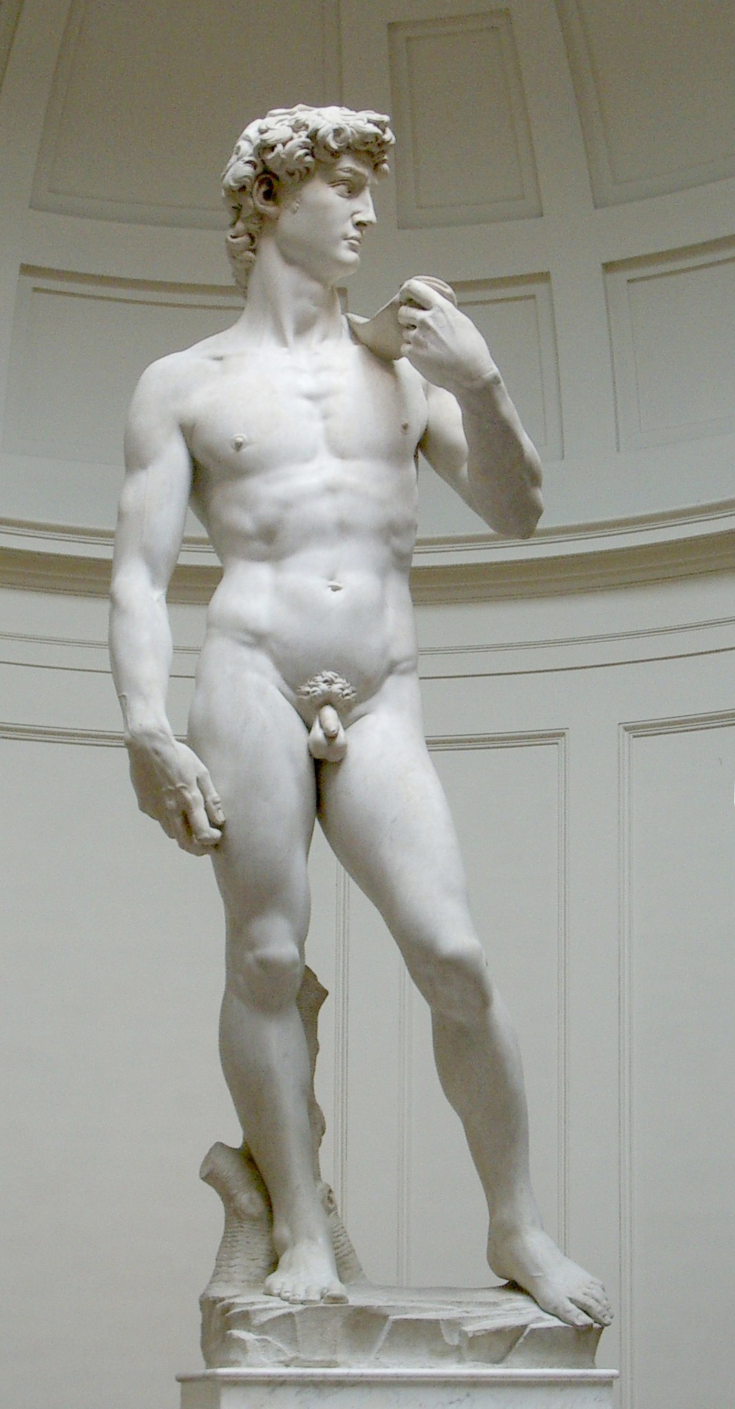Why David Depicted Nude by Michelangelo? | shita hapsari