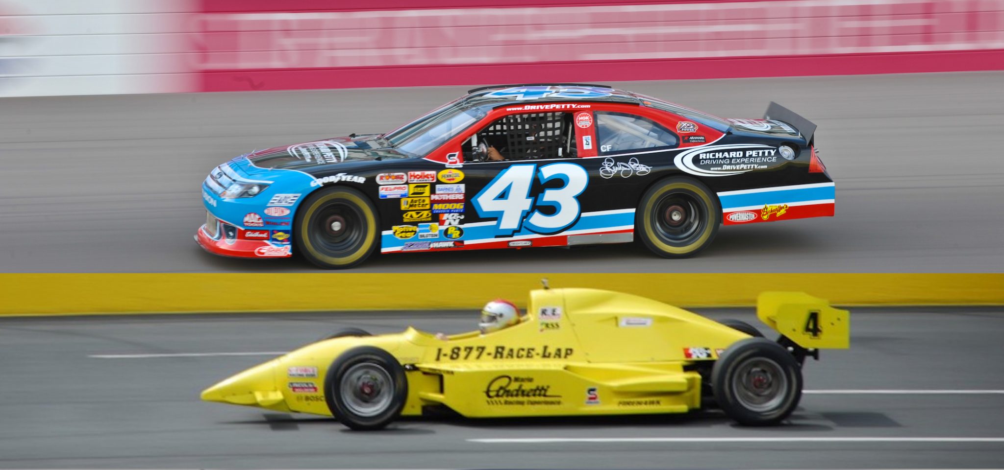 Richard Petty, NASCAR and Mario Andretti Racing Experience Las Vegas