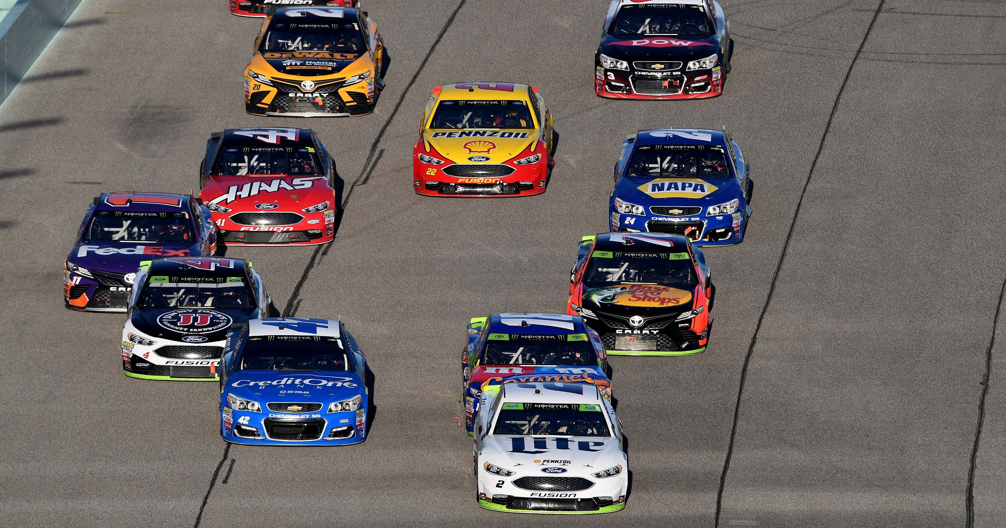NASCAR: Stage lengths for every 2018 Cup Series race