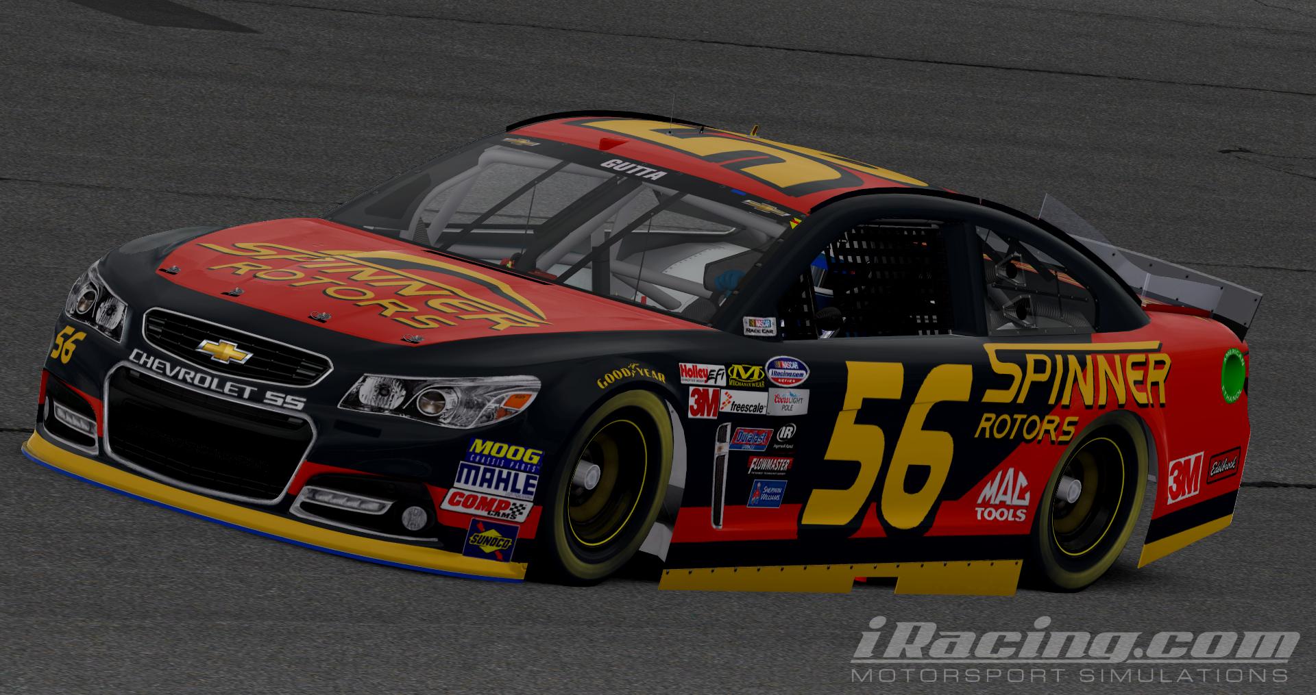 NASCAR Racing 2 - Spinner Rotors Remake by James Gutta - Trading Paints