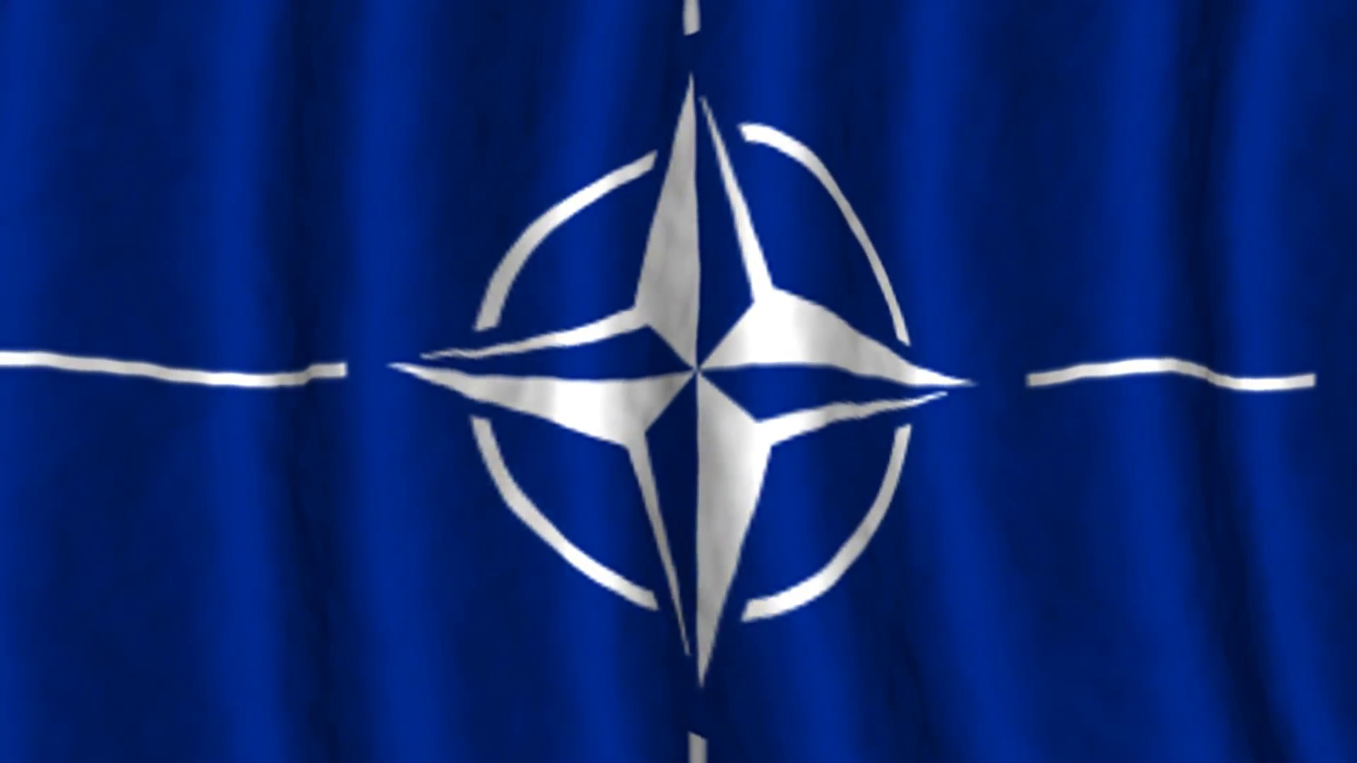 NATO Flag Motion Background - VideoBlocks