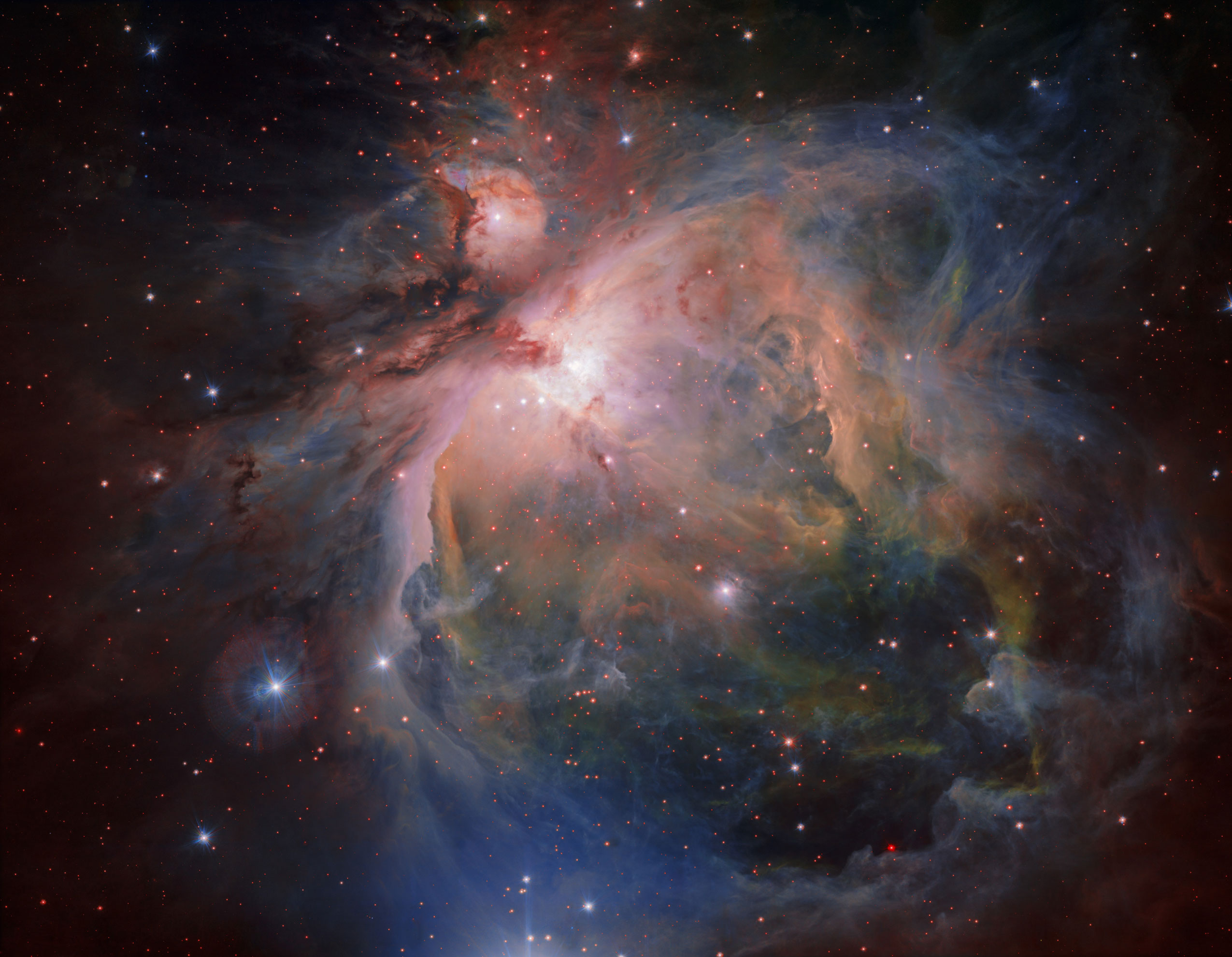 Three Generations of Baby Stars Discovered in the Orion Nebula Cluster
