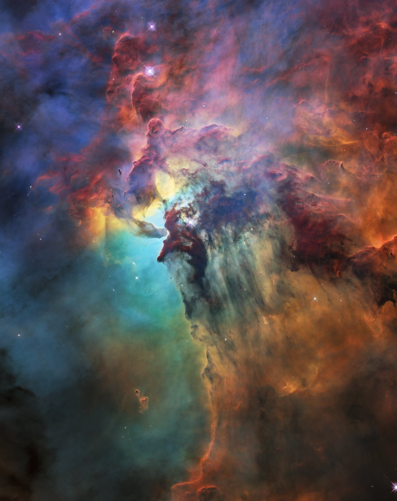 Hubble celebrates 28th anniversary with a trip through the Lagoon ...