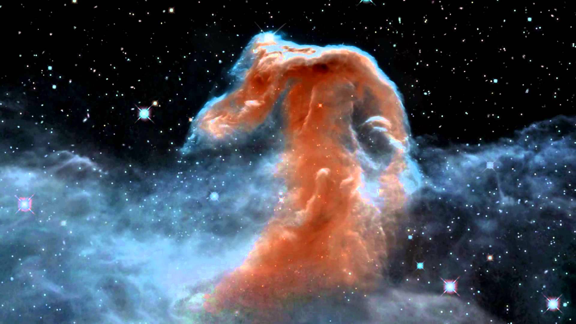 Zooming in on the Horsehead Nebula (3D) - YouTube