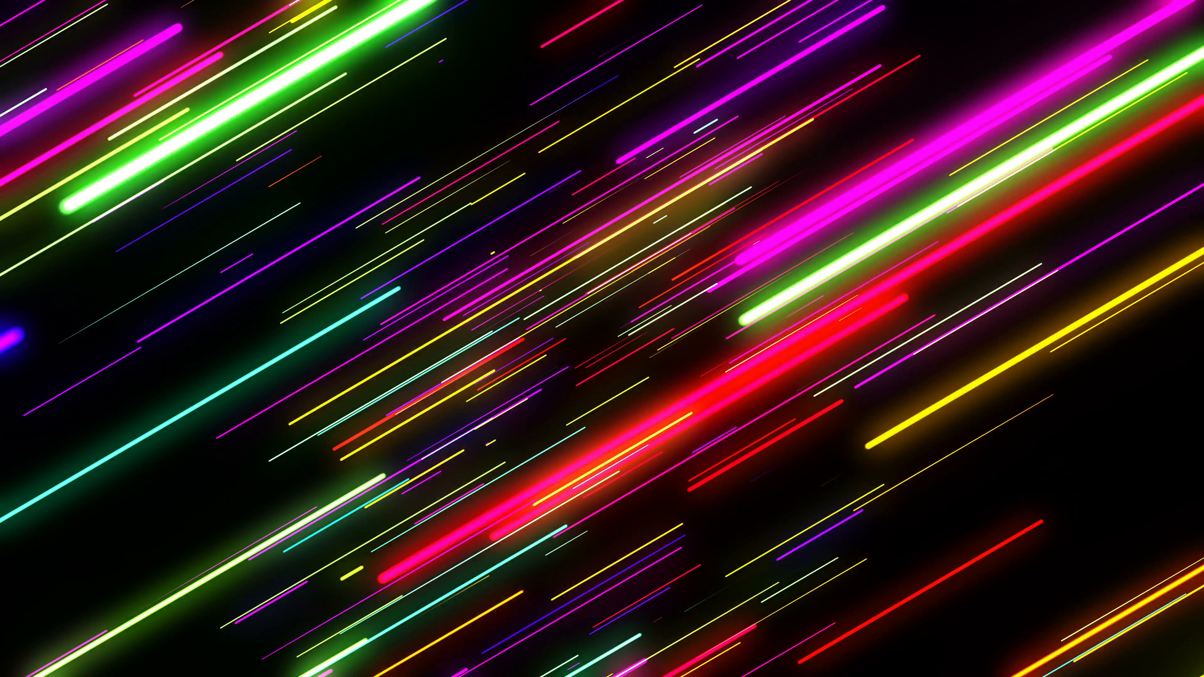 VJ Neon Lights Colorful Laser Fly Through Motion Background ...