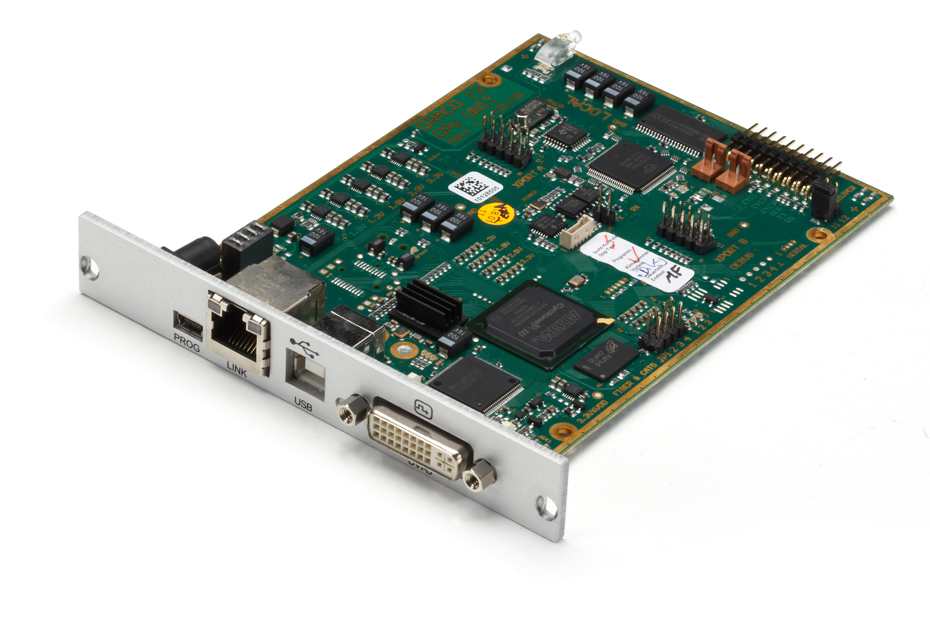 KVM Transmitter DVI-D USB HID CATx Modular Ext Card | Black Box