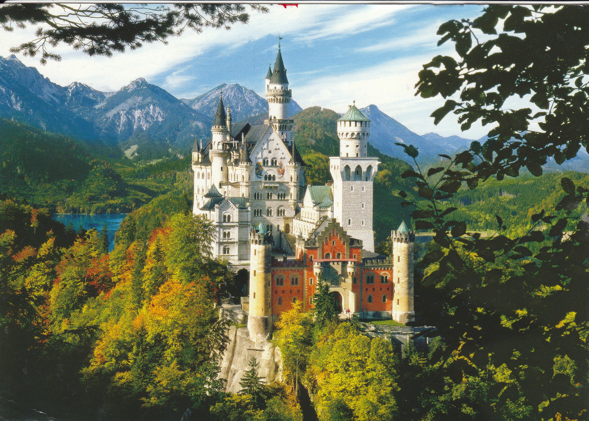 Neuschwanstein Castle, Germany – My collection of Postcards from the ...
