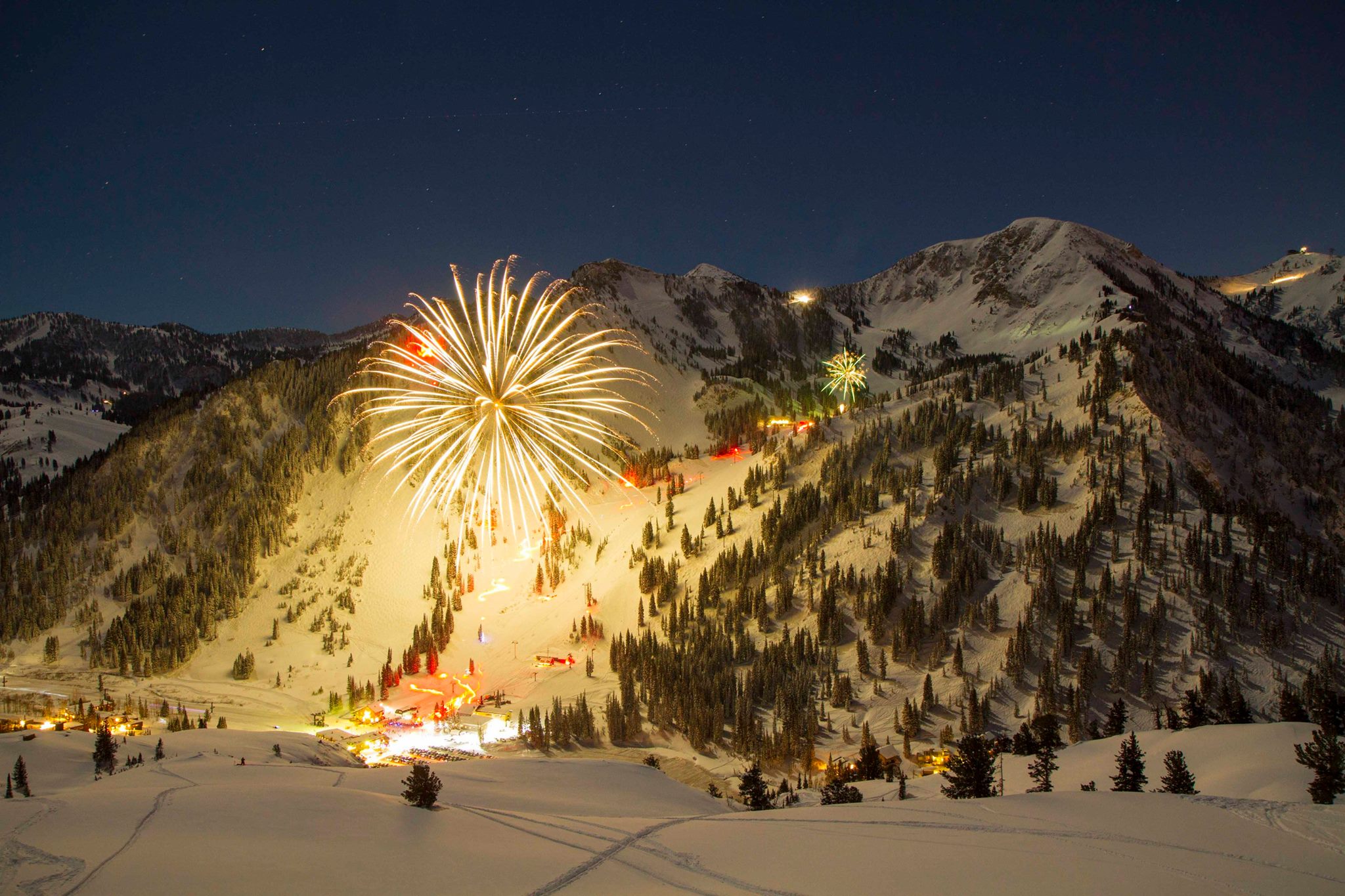 New Year's Eve Torchlight Parade | Alta Ski Area | Alta, Utah