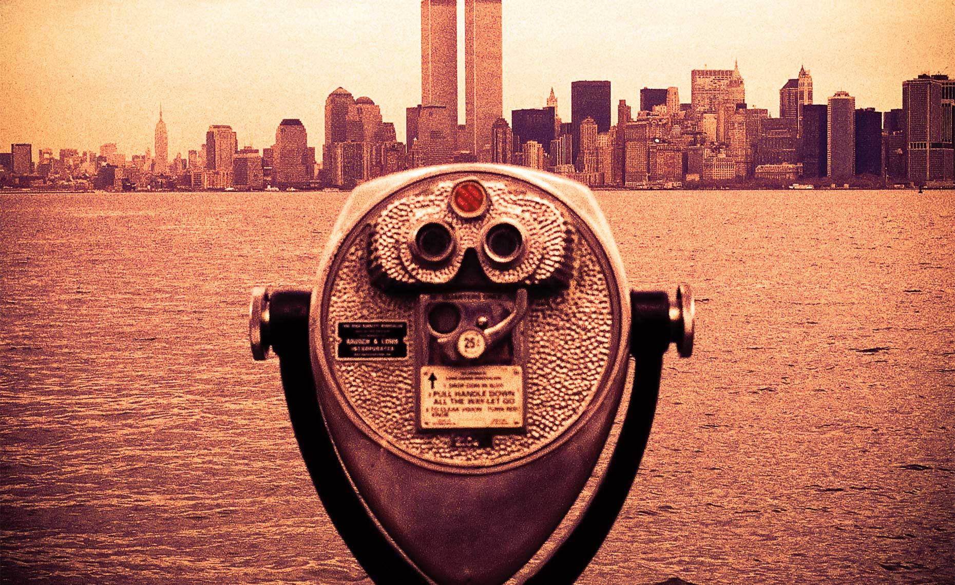 Binoculars Pointing At World Trade Center, New York City | Travel ...