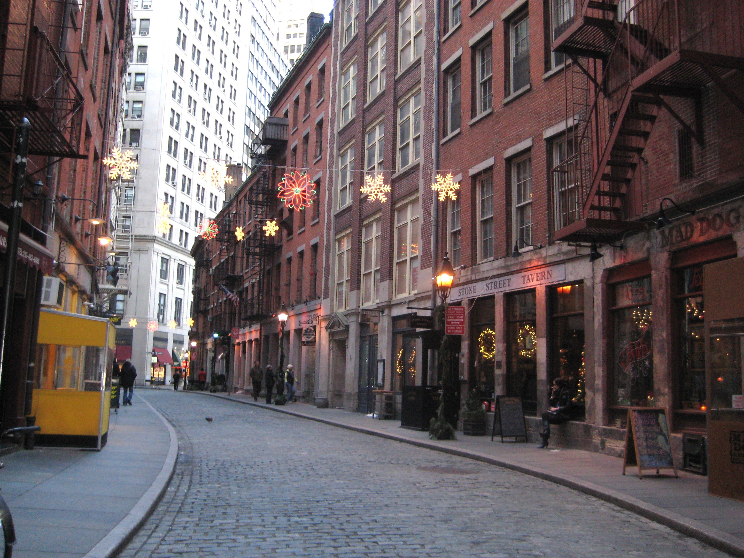 New Amsterdam's first paved street | Ephemeral New York