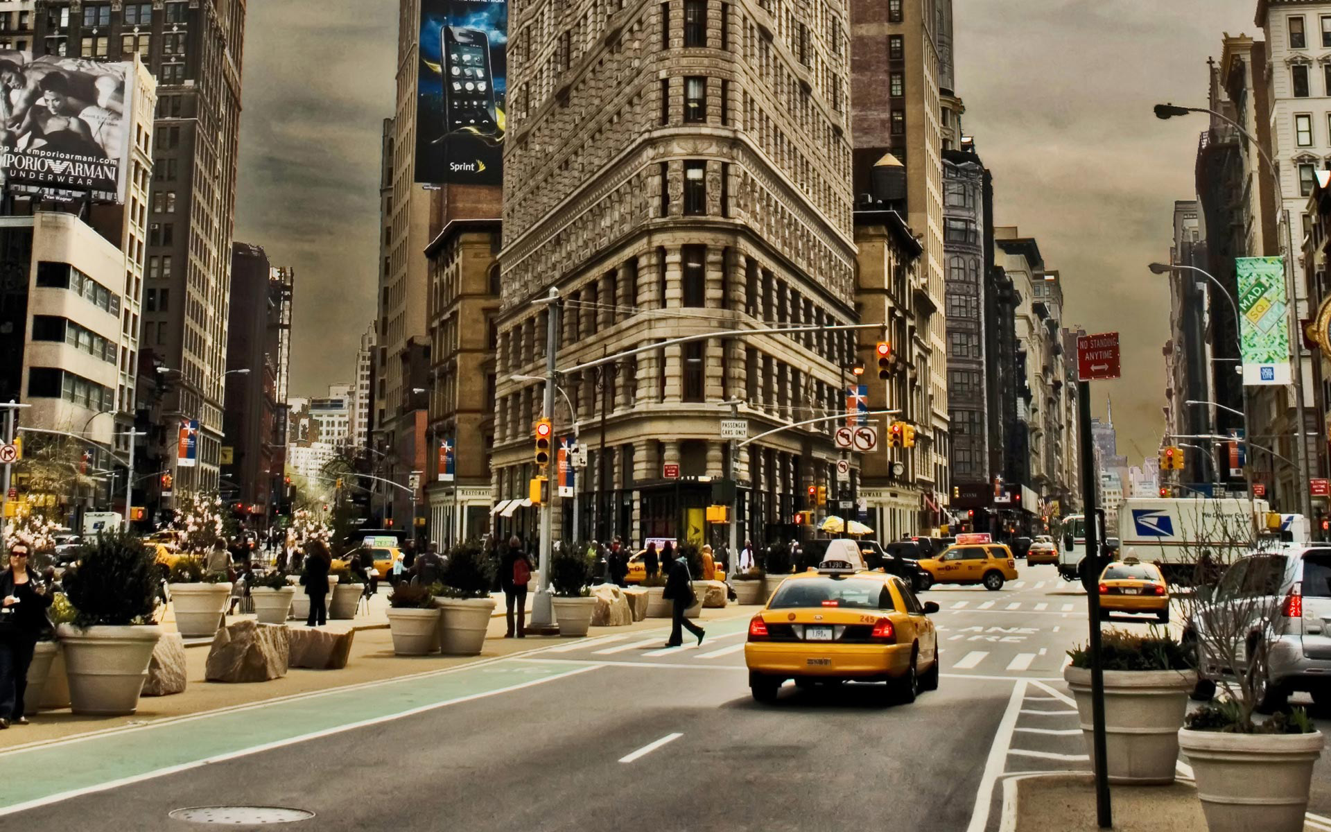 New York Street HD Wallpaper, Background Images