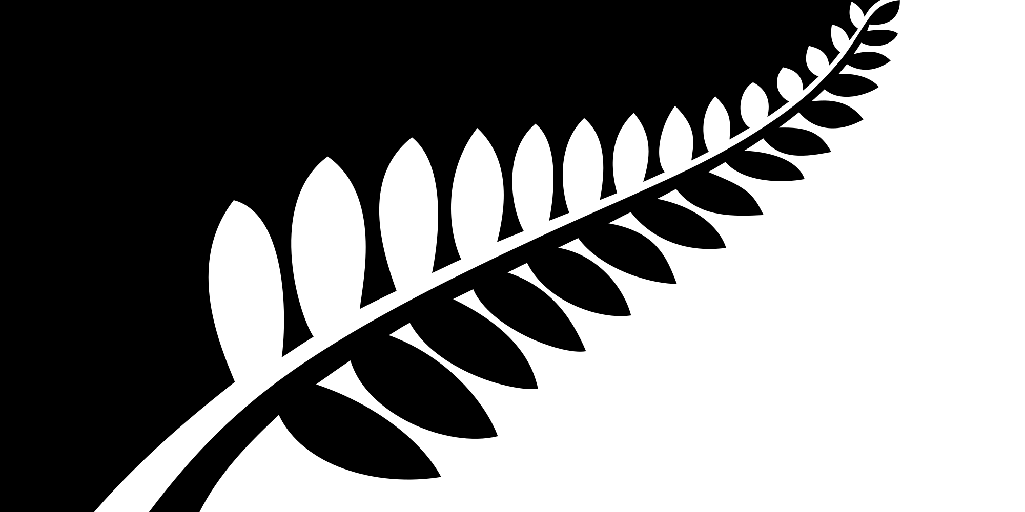 File:NZ flag design White & Black Fern by Alofi Kanter.svg ...