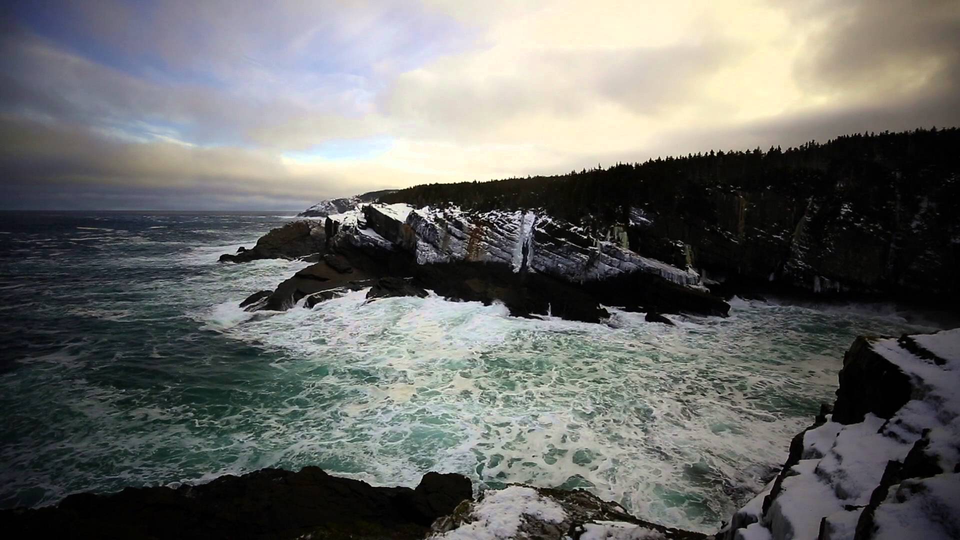 Pouch Cove Coastline - Newfoundland Landscape Video - YouTube