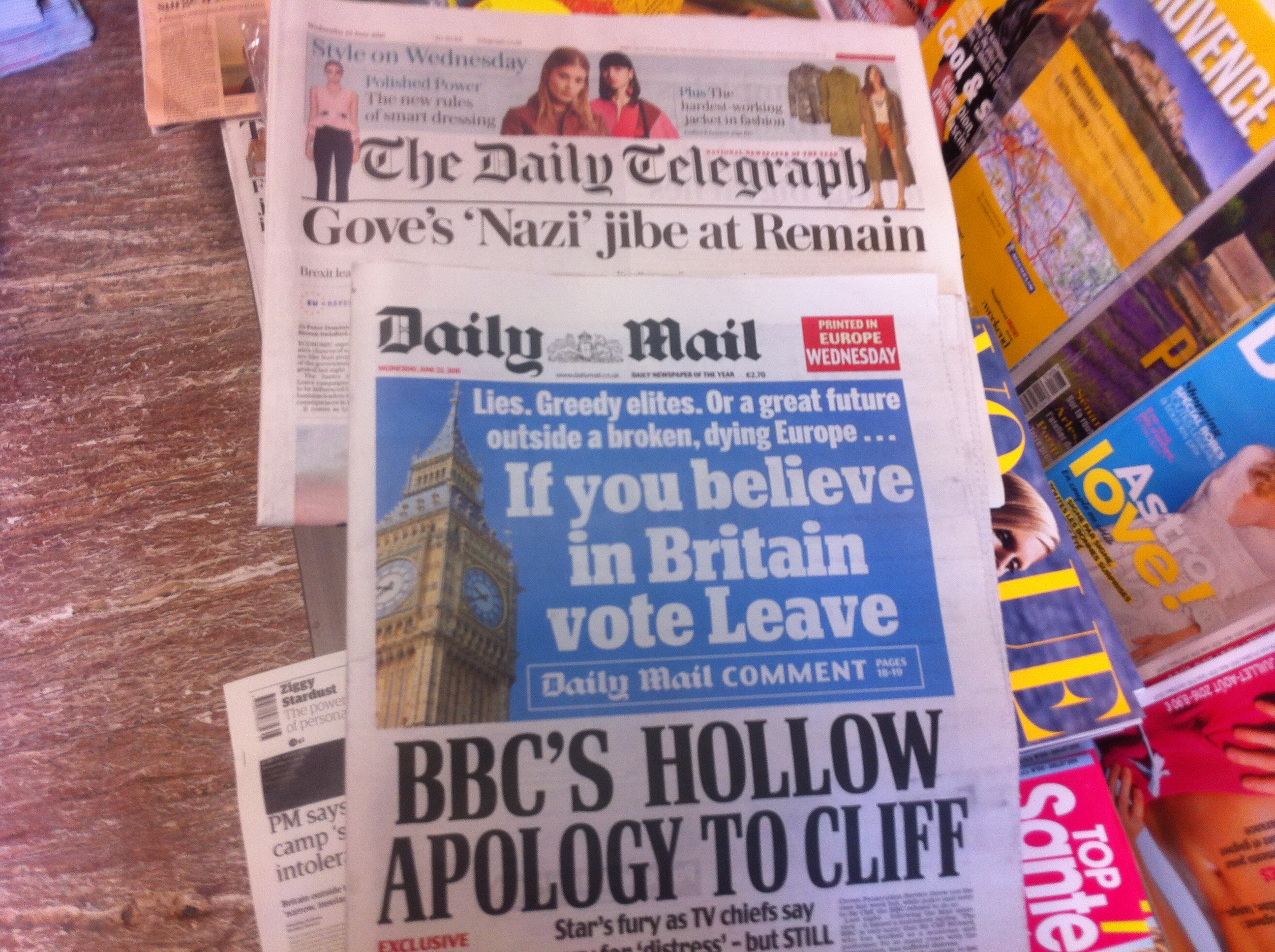 Britain's newspapers take sides on Brexit – EURACTIV.com