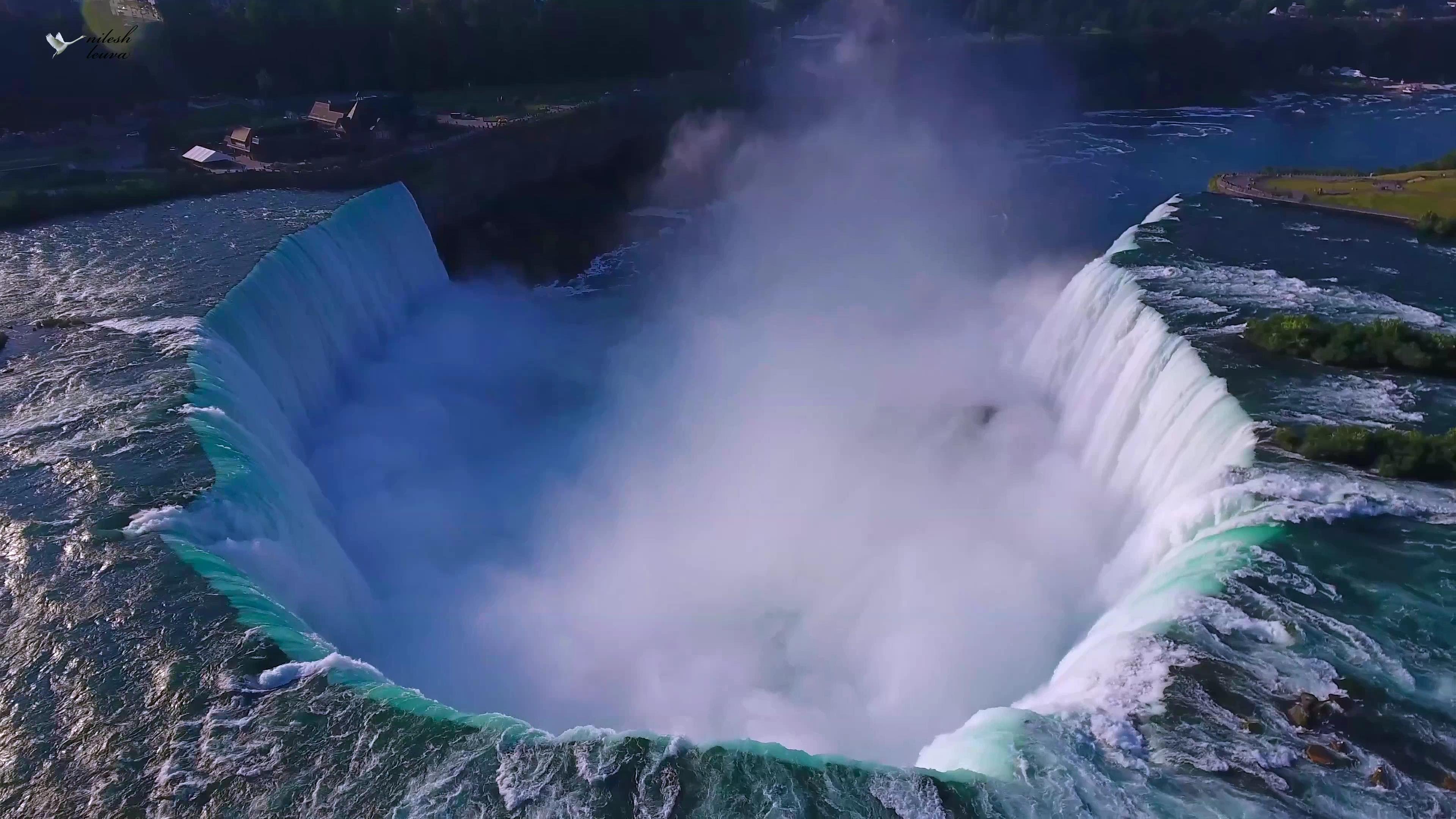 Niagara Falls & Area - 4K (Ultra HD) Aerial Video using DJI Phantom ...