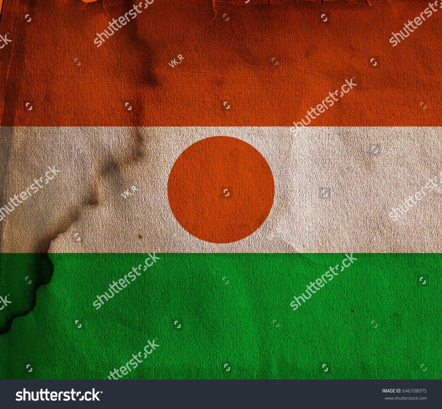 Niger Flag Grunge Background Background Design Stock Illustration ...