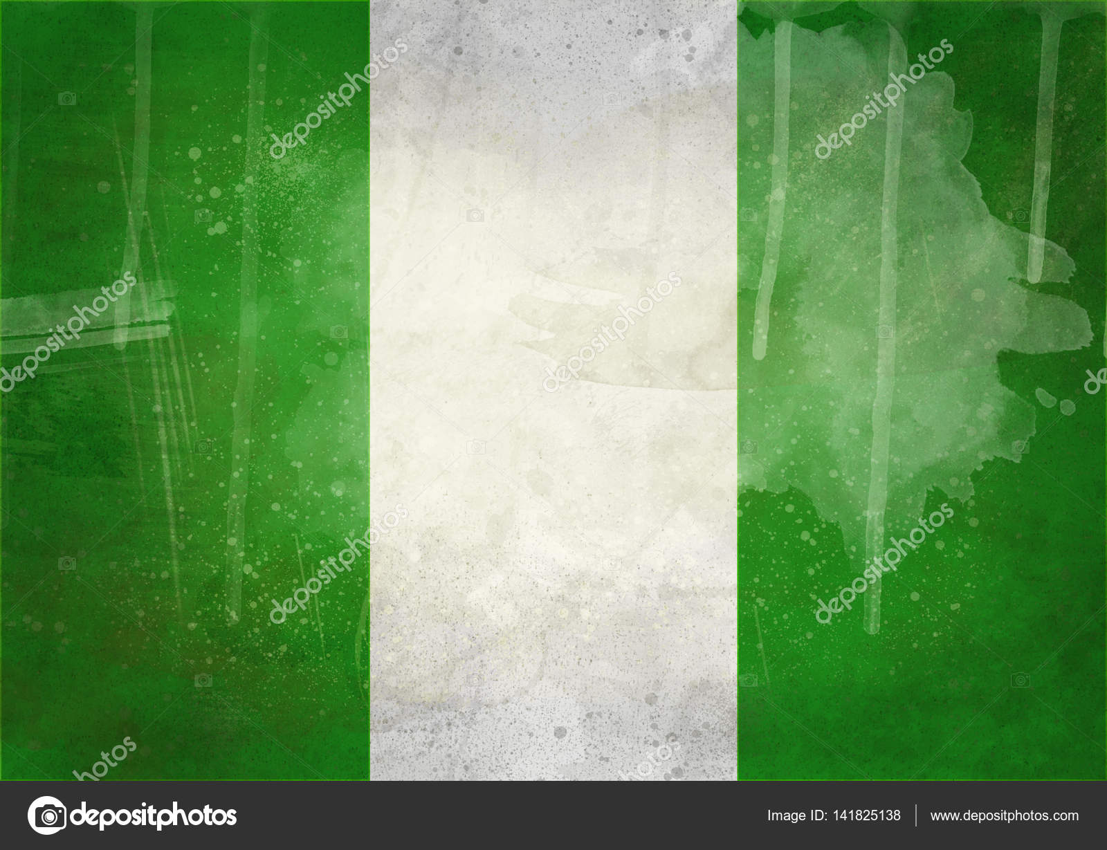 nigeria grunge flag illustration — Stock Photo © MrsWilkins #141825138