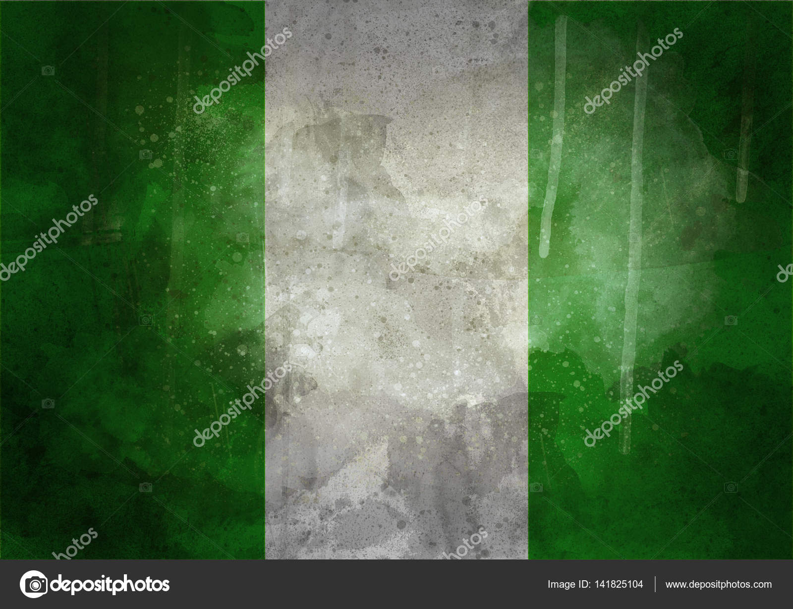 nigeria grunge flag illustration — Stock Photo © MrsWilkins #141825104