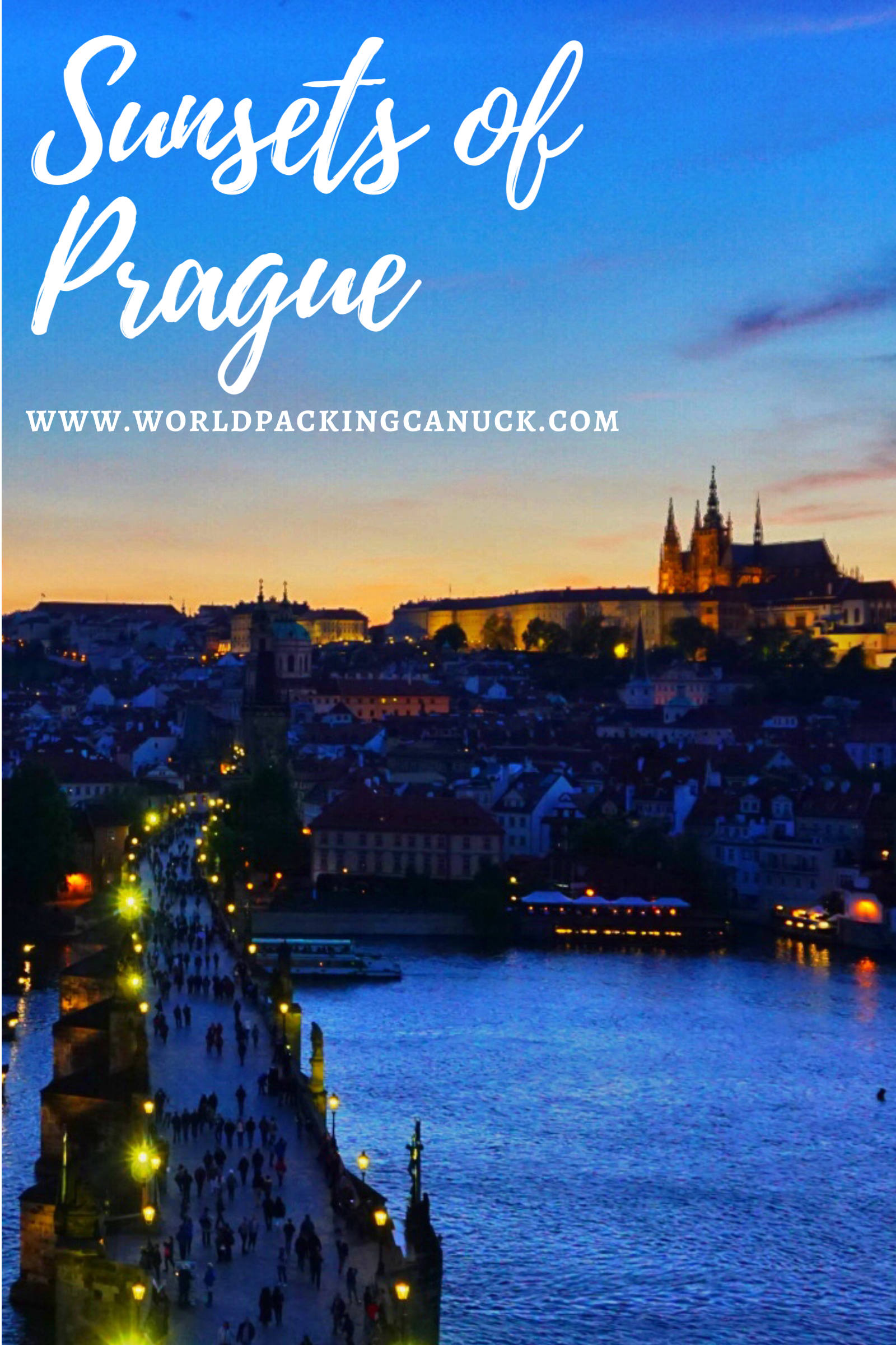 The best pictures of Prague at night in this anecdotal entry. City ...