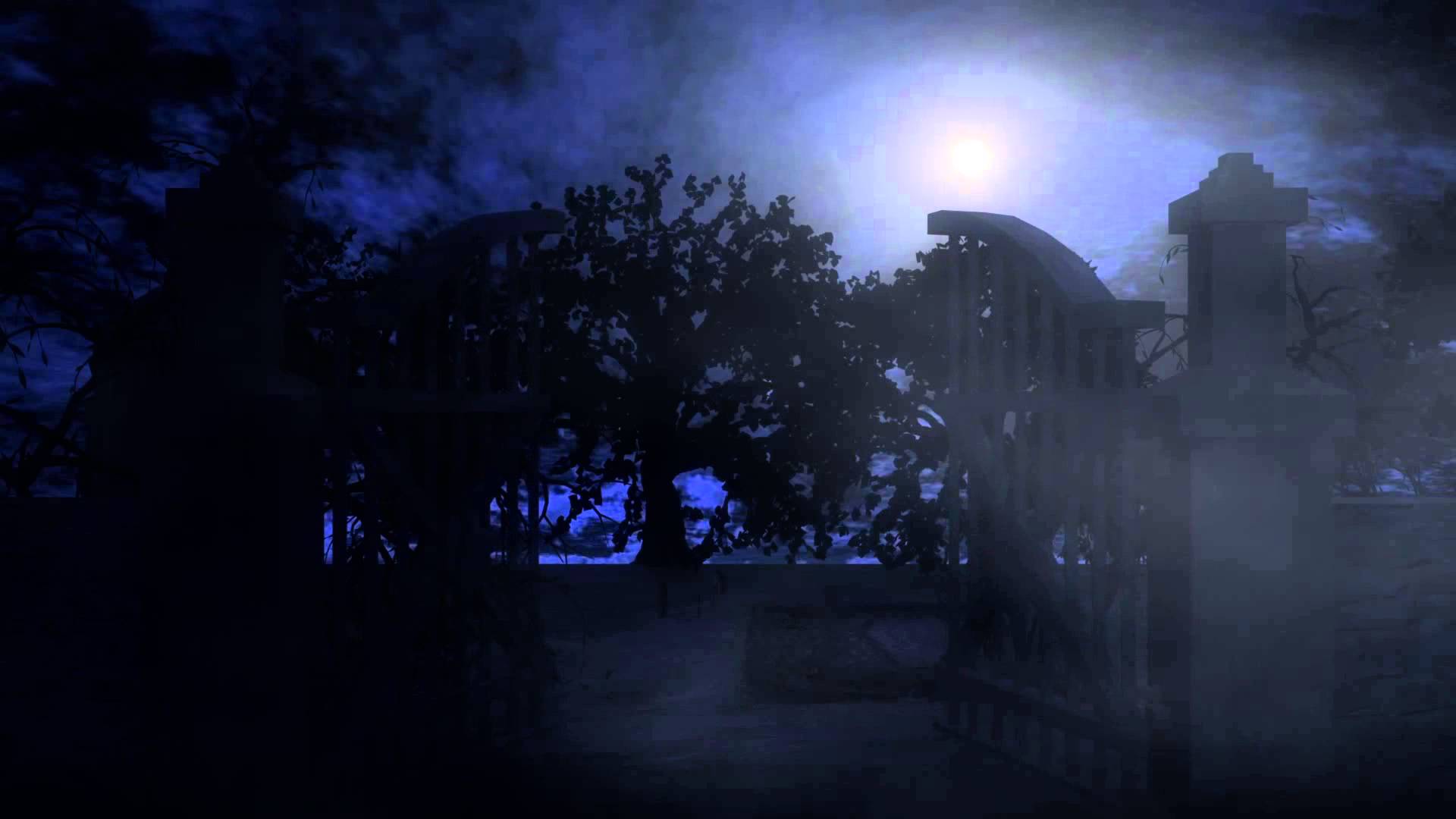 3D | Night Scene Graveyard | Teaser | Animation - YouTube