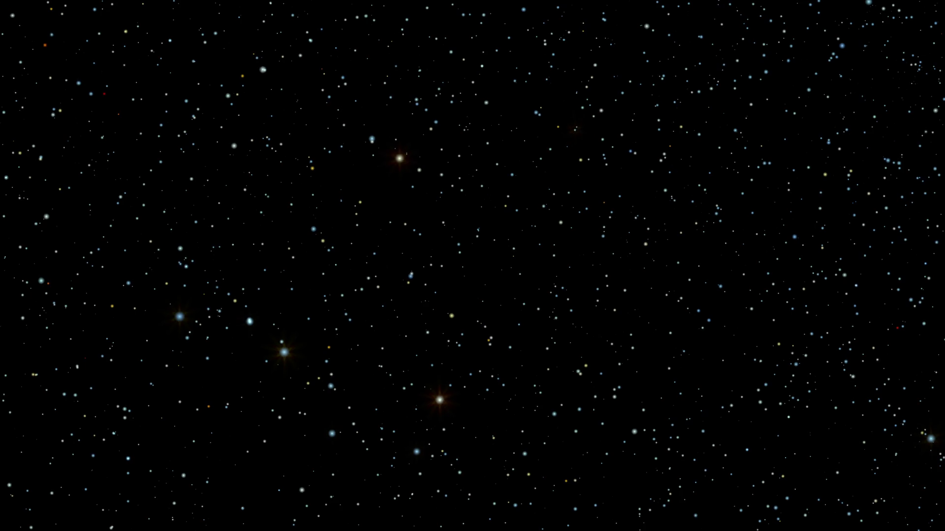 Night Sky 005: A star field twinkles in a night sky (Loop). Motion ...