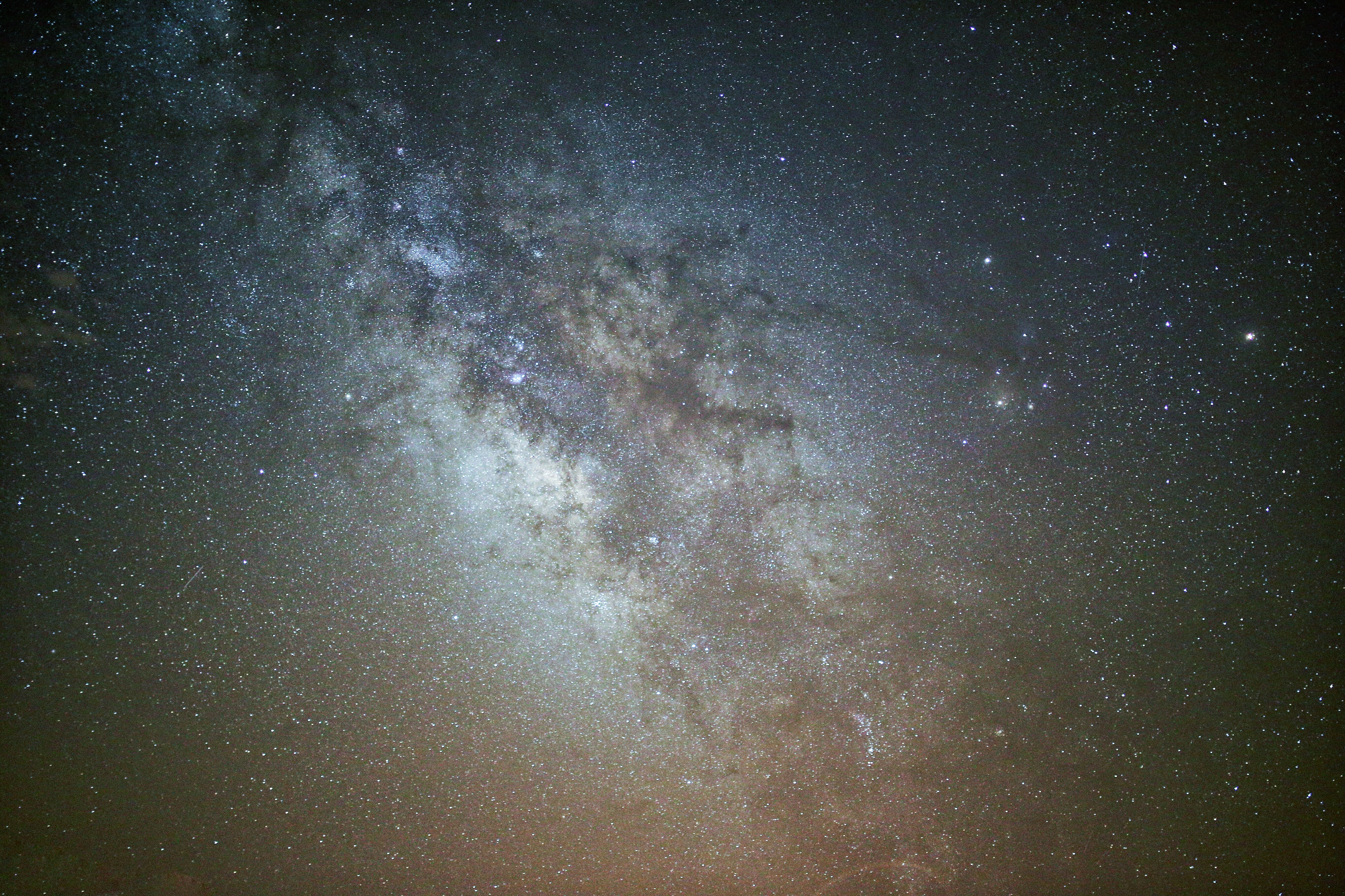 Night sky view photo