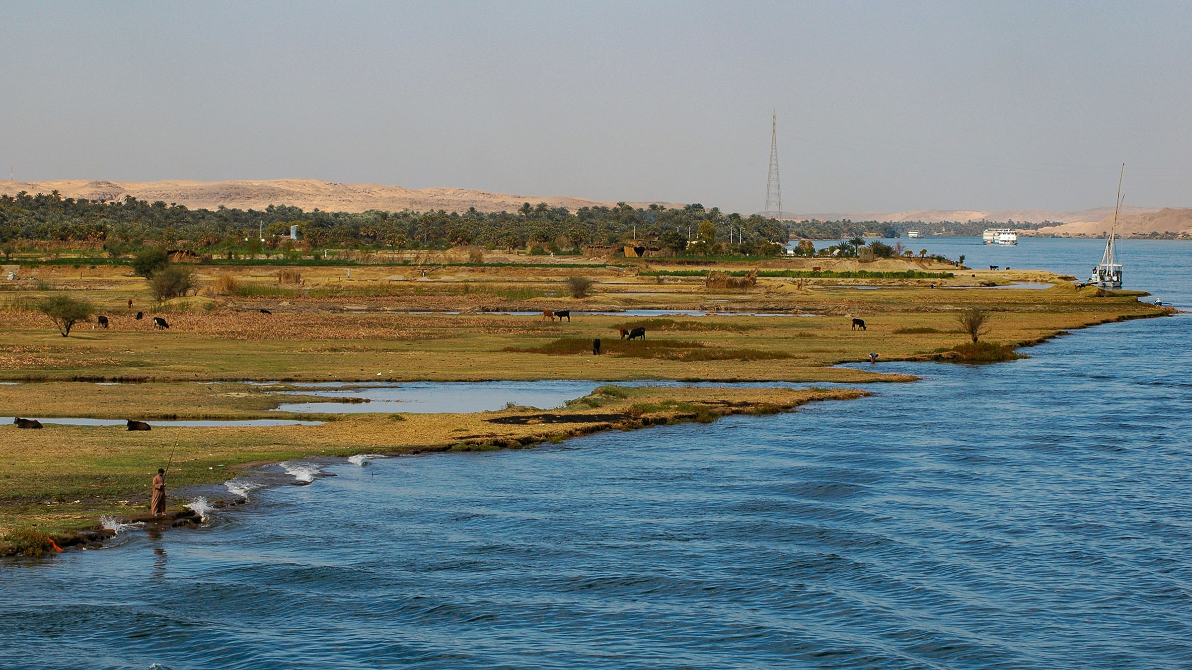 El río Nilo, un elemento clave en la economía del antiguo Egipto