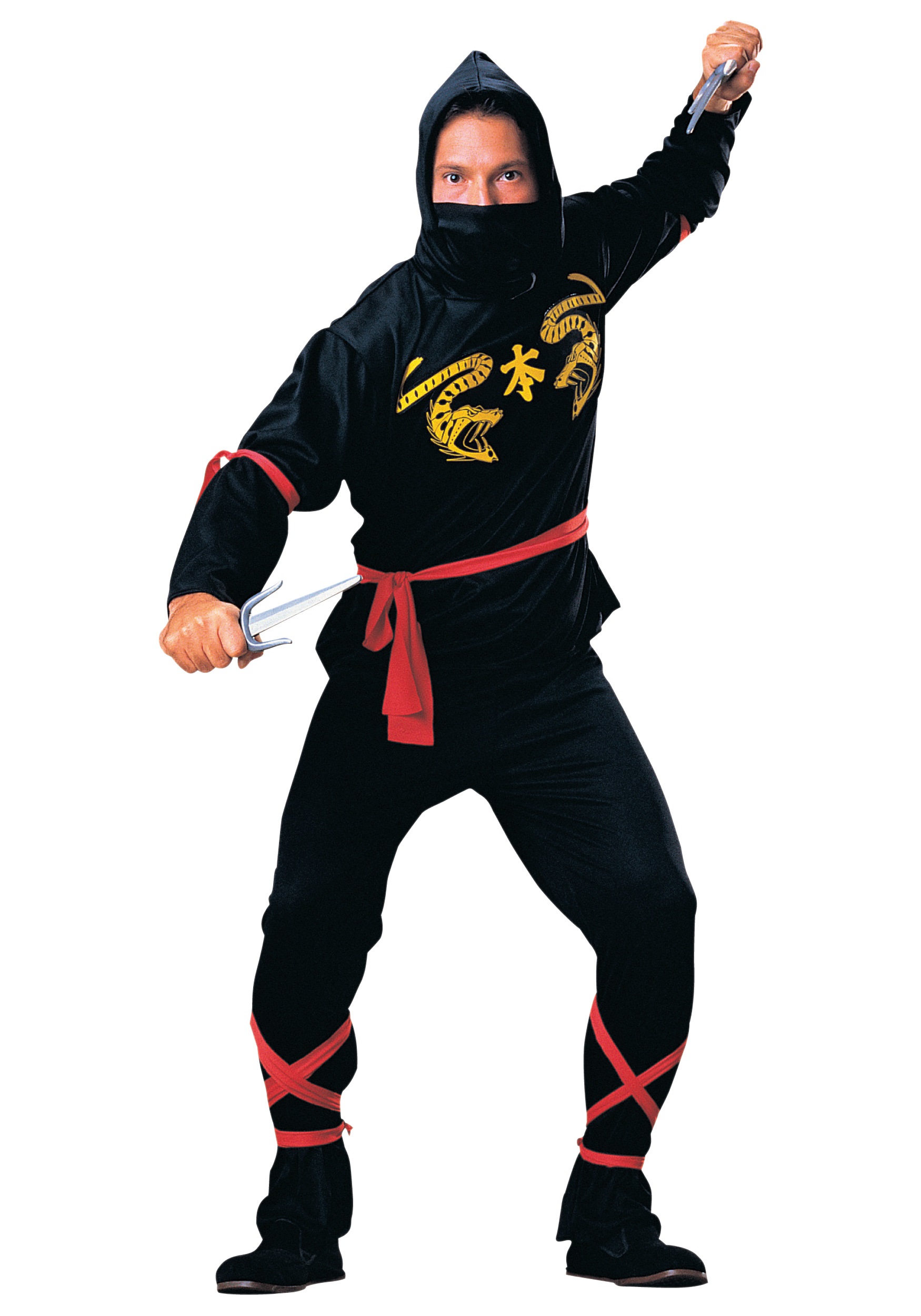 Mens Ninja Costume - Classic Ninja Adult Costumes