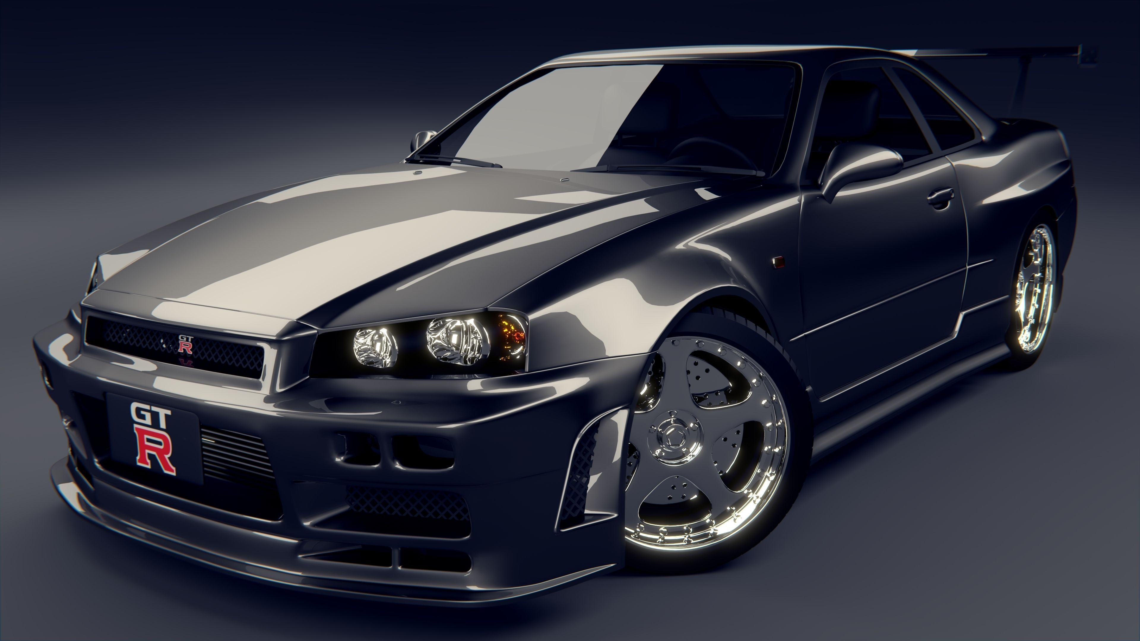 3D model Nissan Skyline GT-R 34 | CGTrader