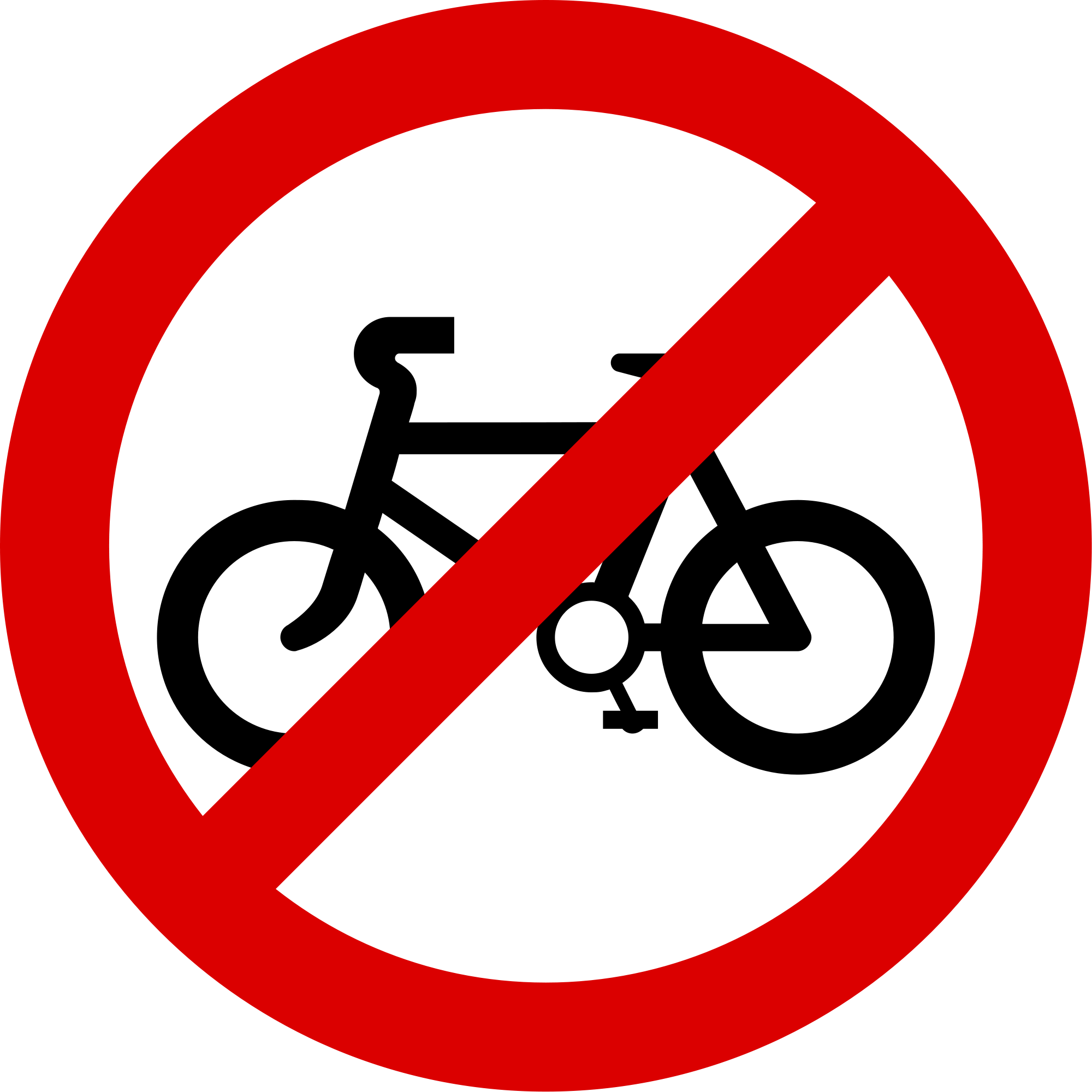 Download Free photo: No bicycle sign - Allowed, Parking, Stop ...