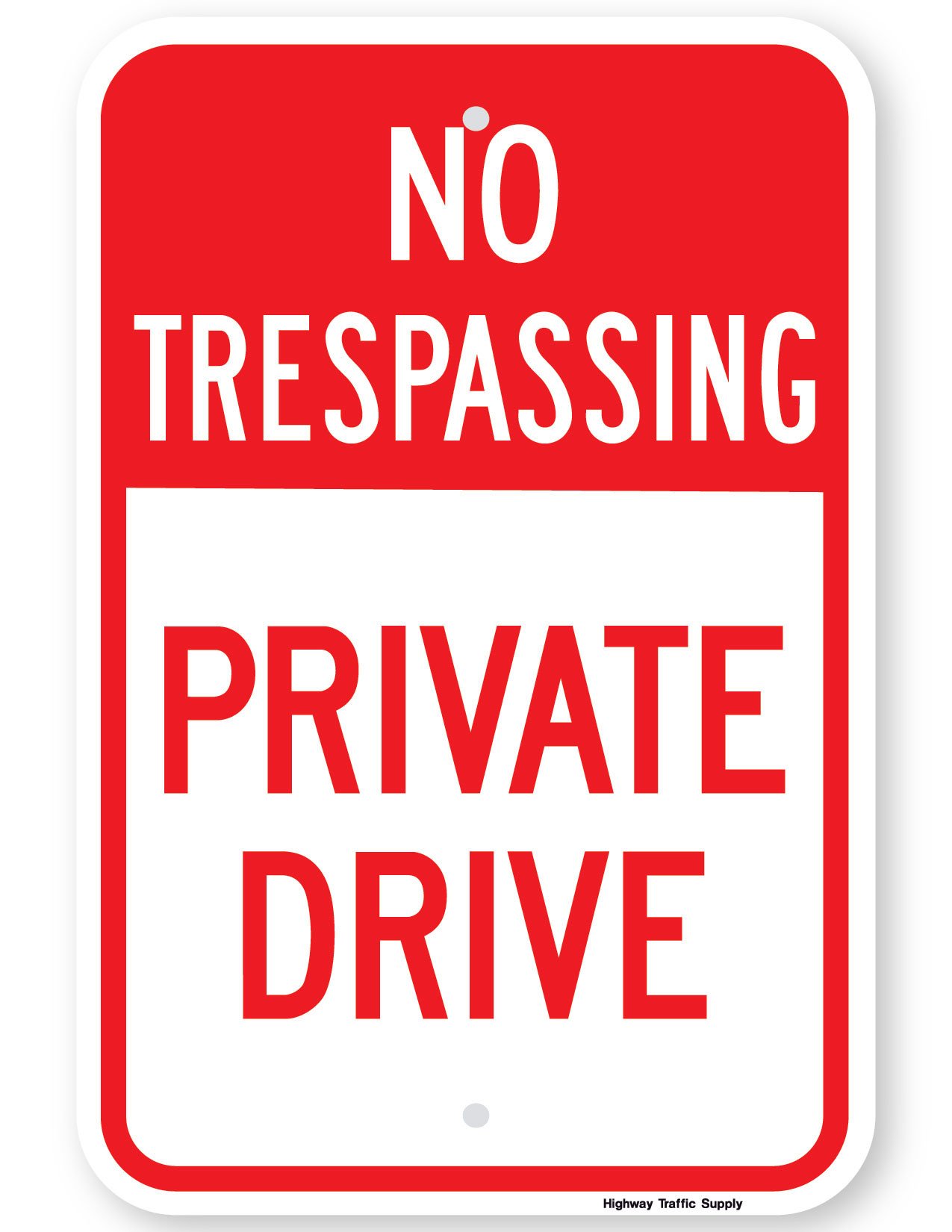 No Trespassing Private Drive Sign | eBay