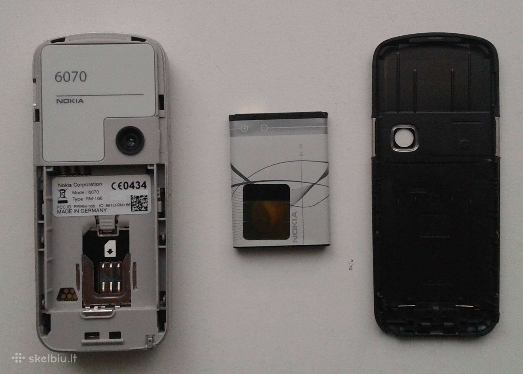 Nokia 6070, būklė ideali, komplekte tai kas nuotra - Skelbiu.lt