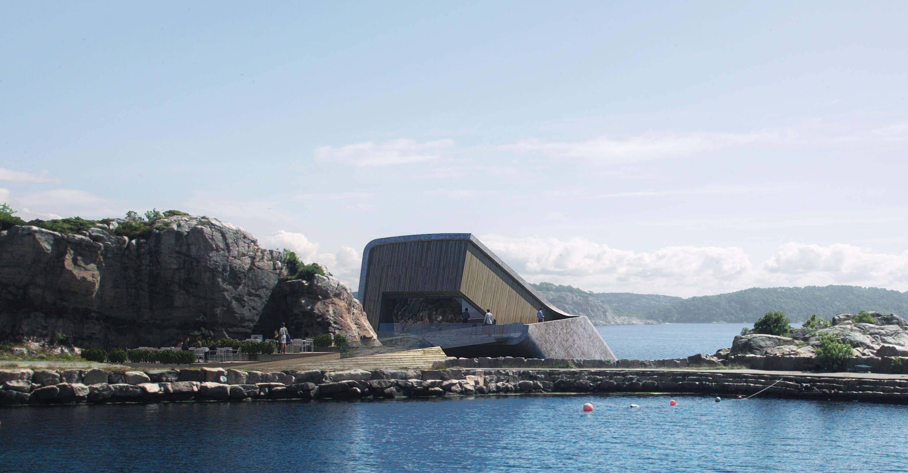Get the first look at Europe's first restaurant under the sea in Norway