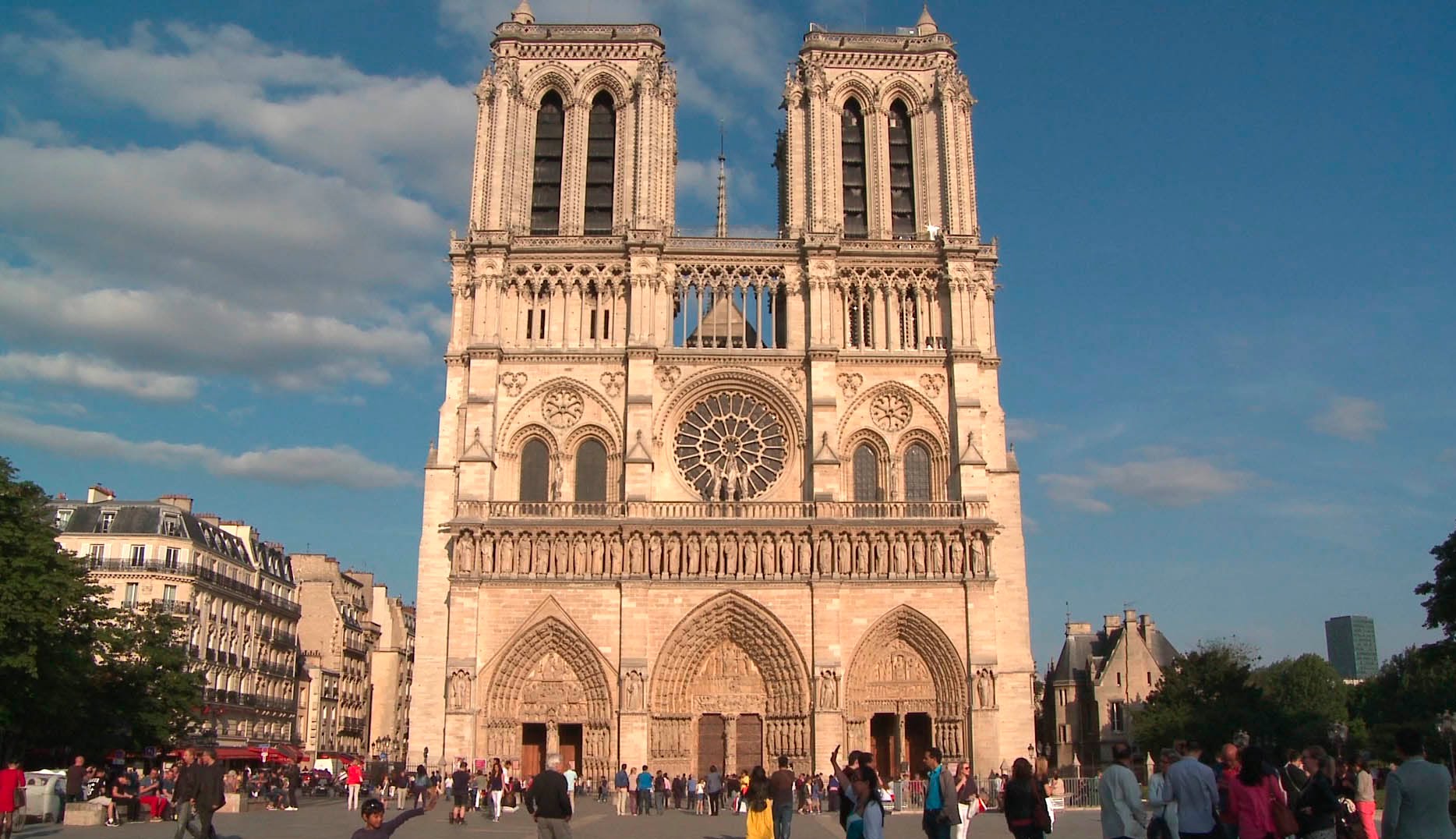 Free Stock Video Download | Notre Dame Cathedral Paris | Free HD ...