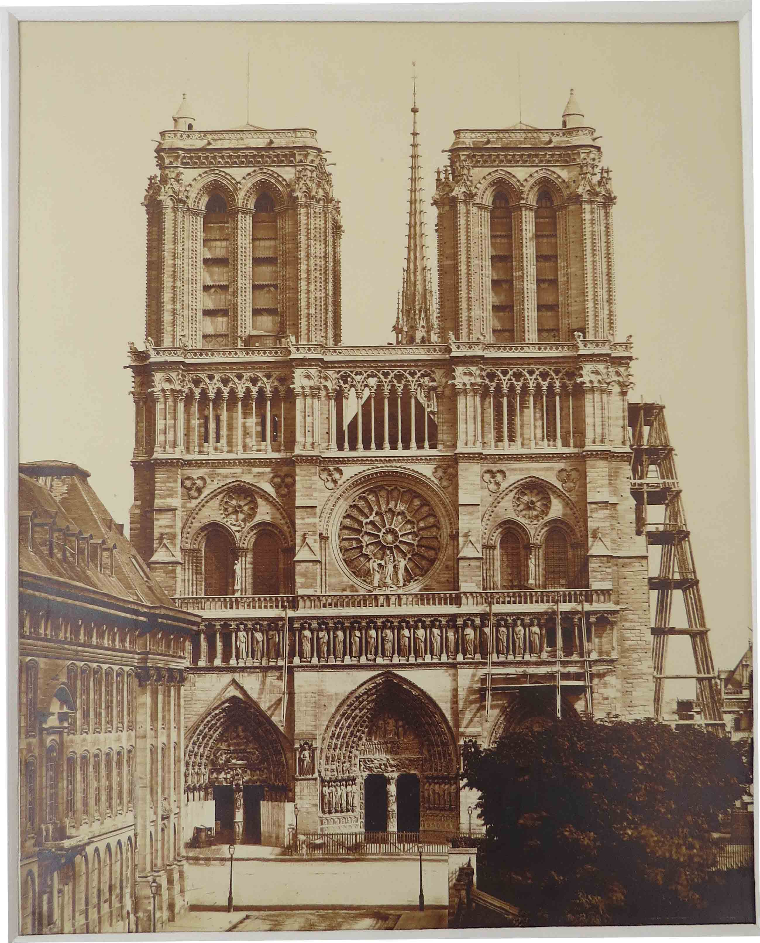 Paris, Notre-Dame - Baldus 1862-Gallery of fine art photography ...