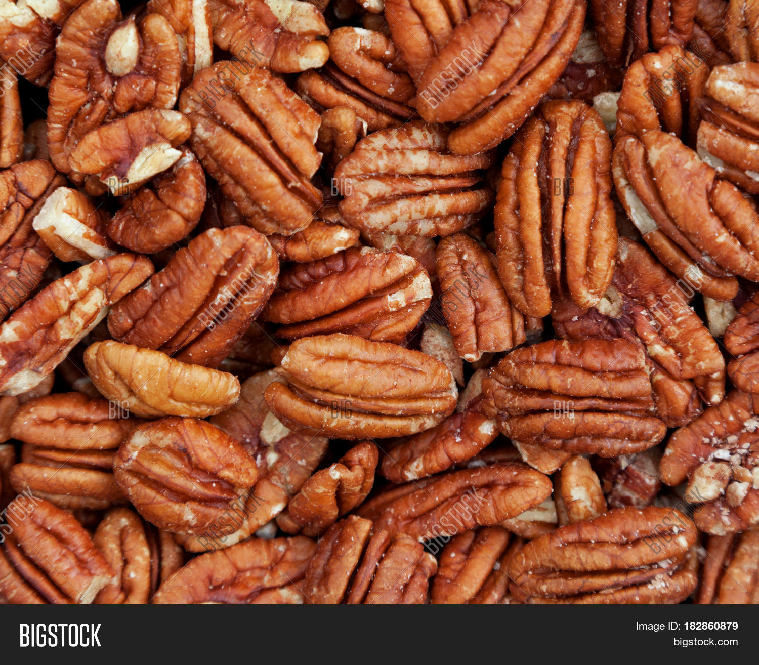 Background Texture Pecan Nuts Image & Photo | Bigstock