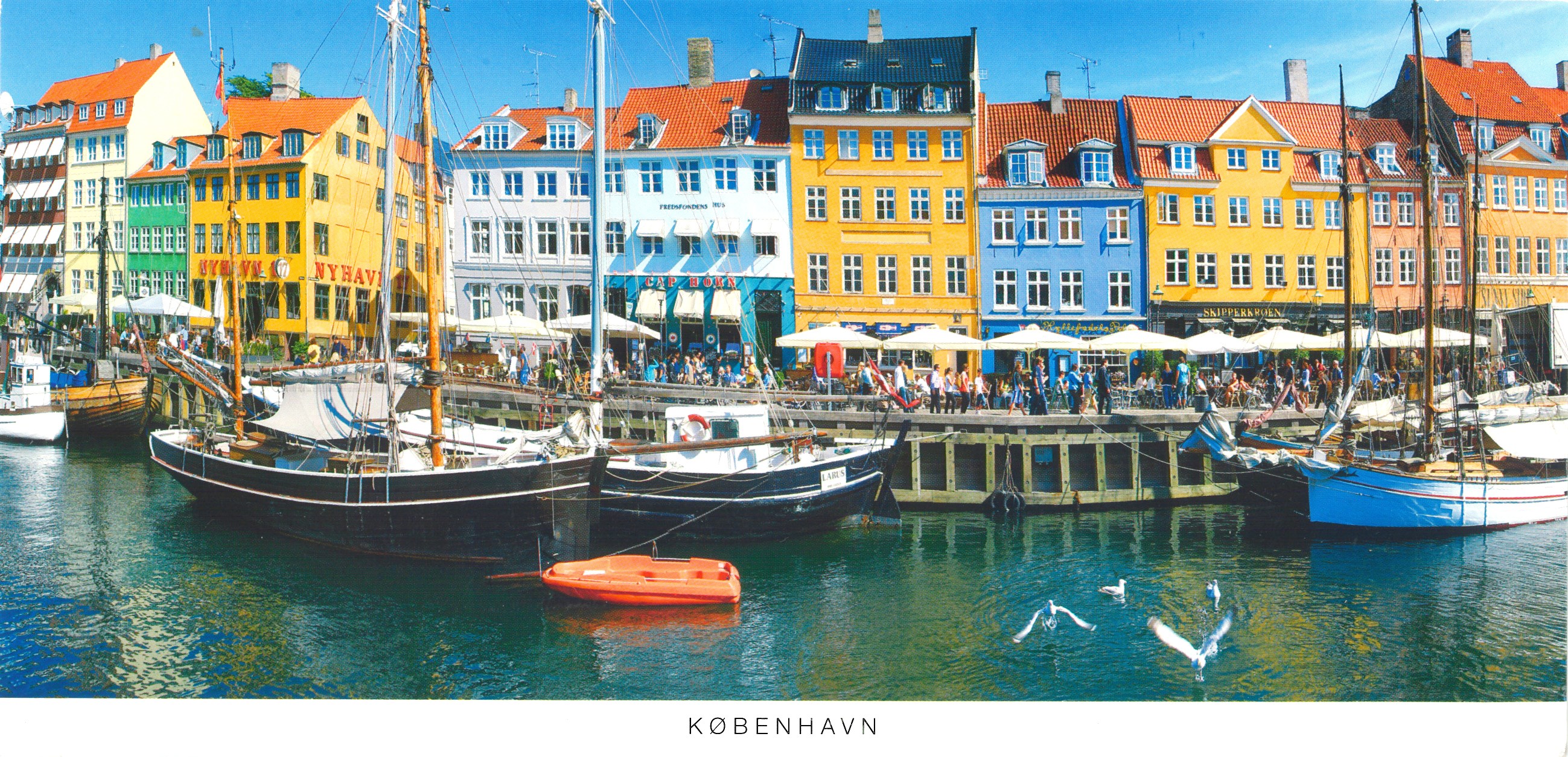 Postcard of the Week: Nyhavn Harbour in Copenhagen – The Well ...