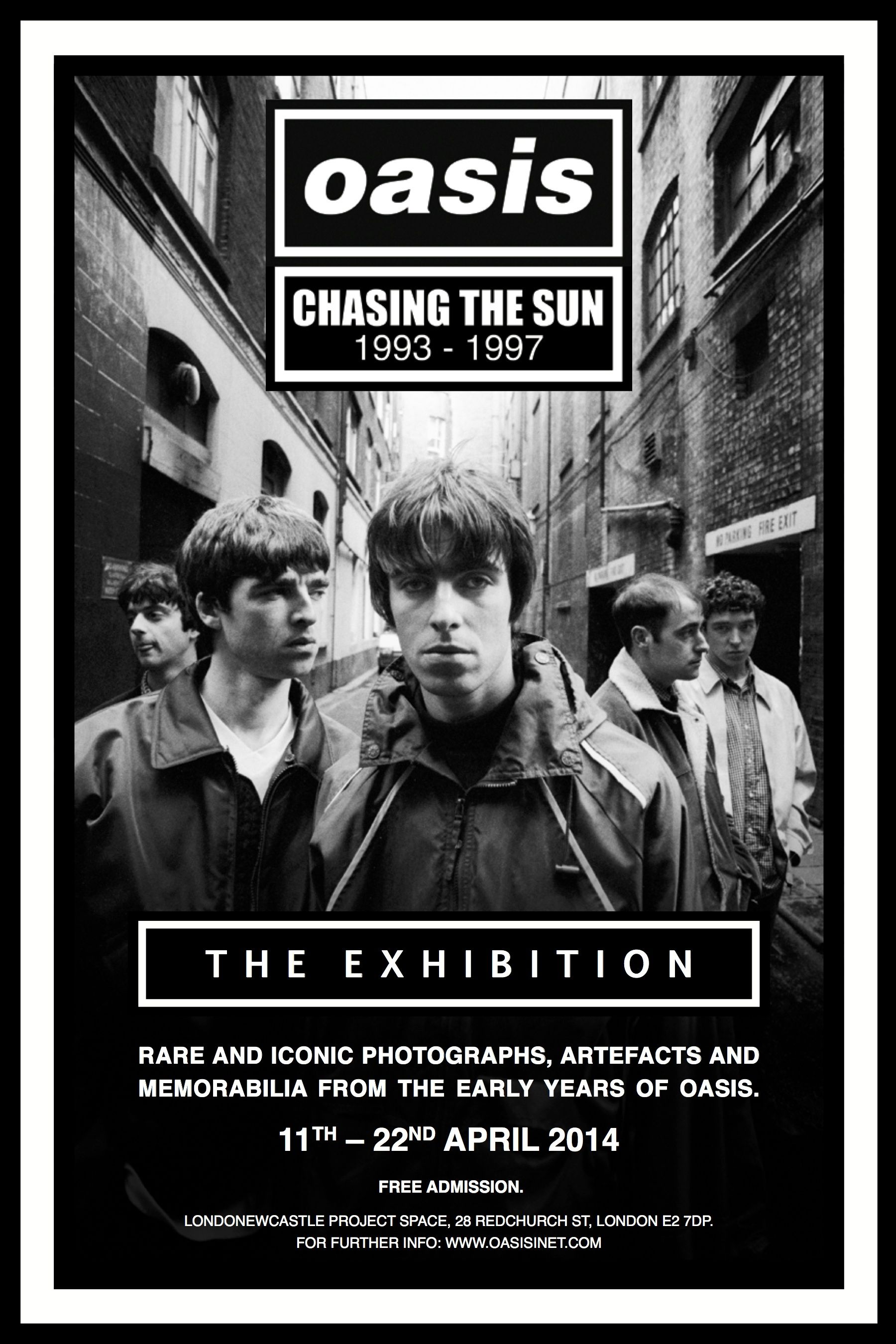 Oasis - Chasing the Sun The Exhibition | Oasis | Pinterest | Oasis