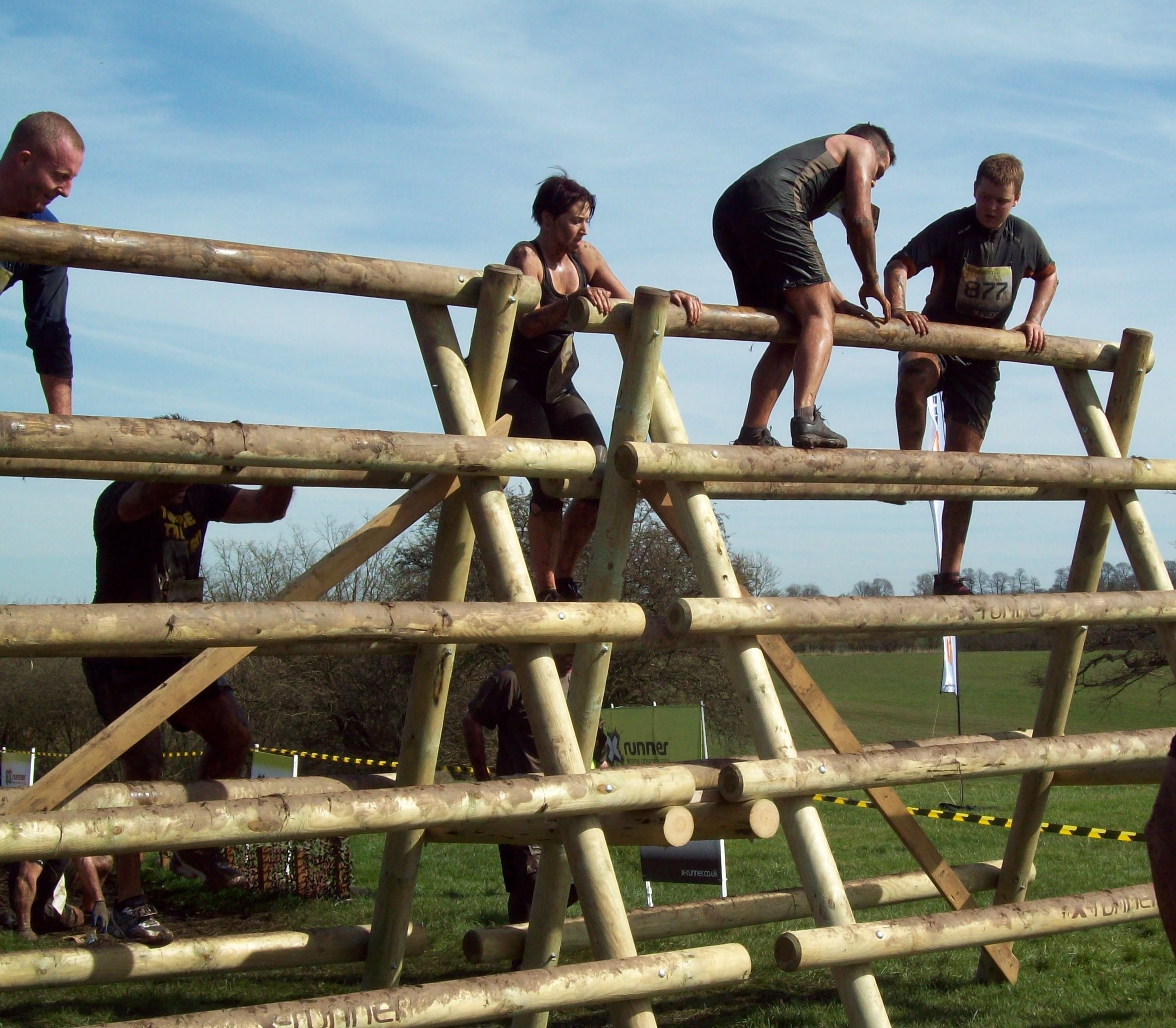 Obstacle race photo