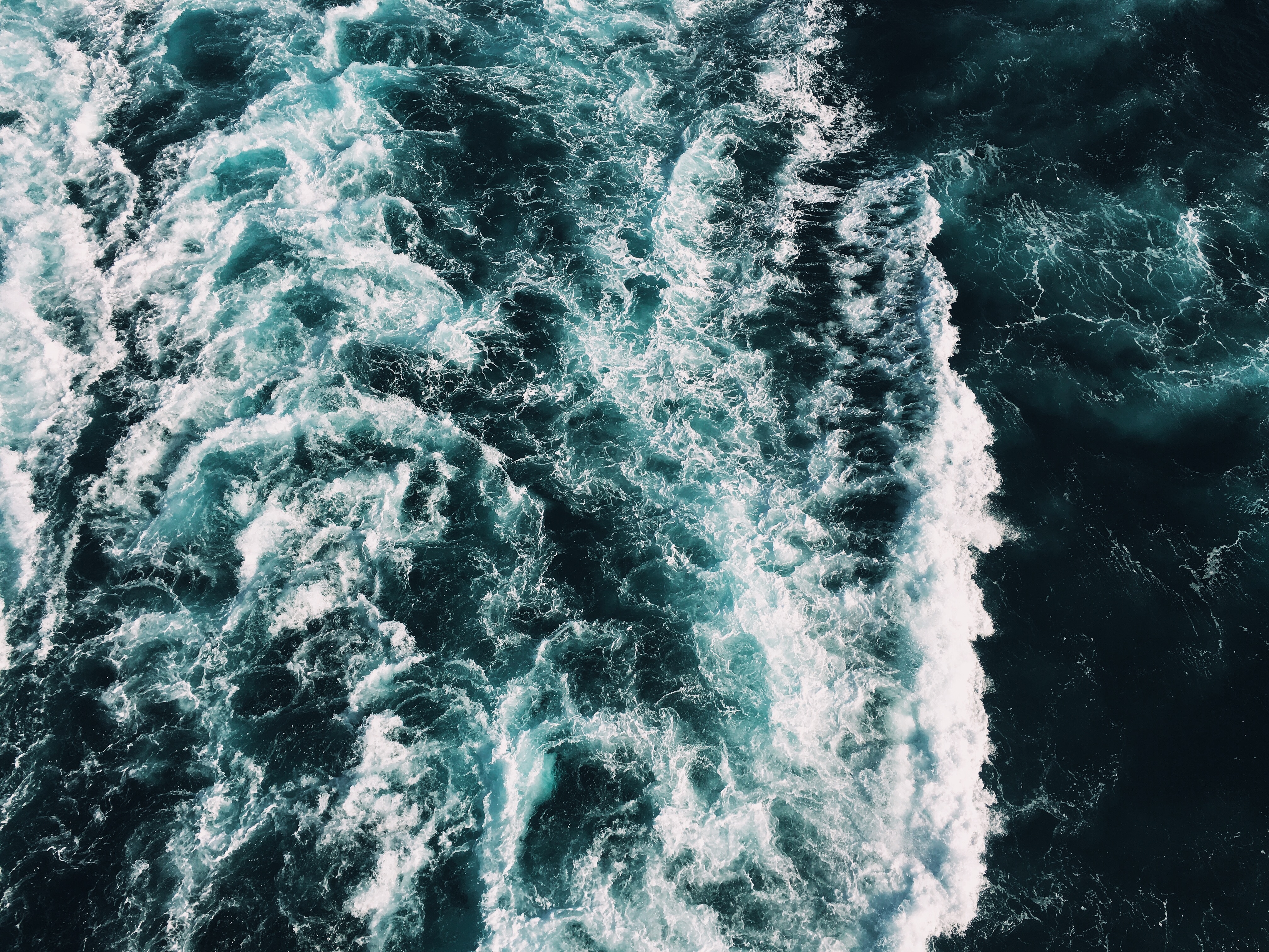 Ocean, Blue, River, Sea, Tides, HQ Photo