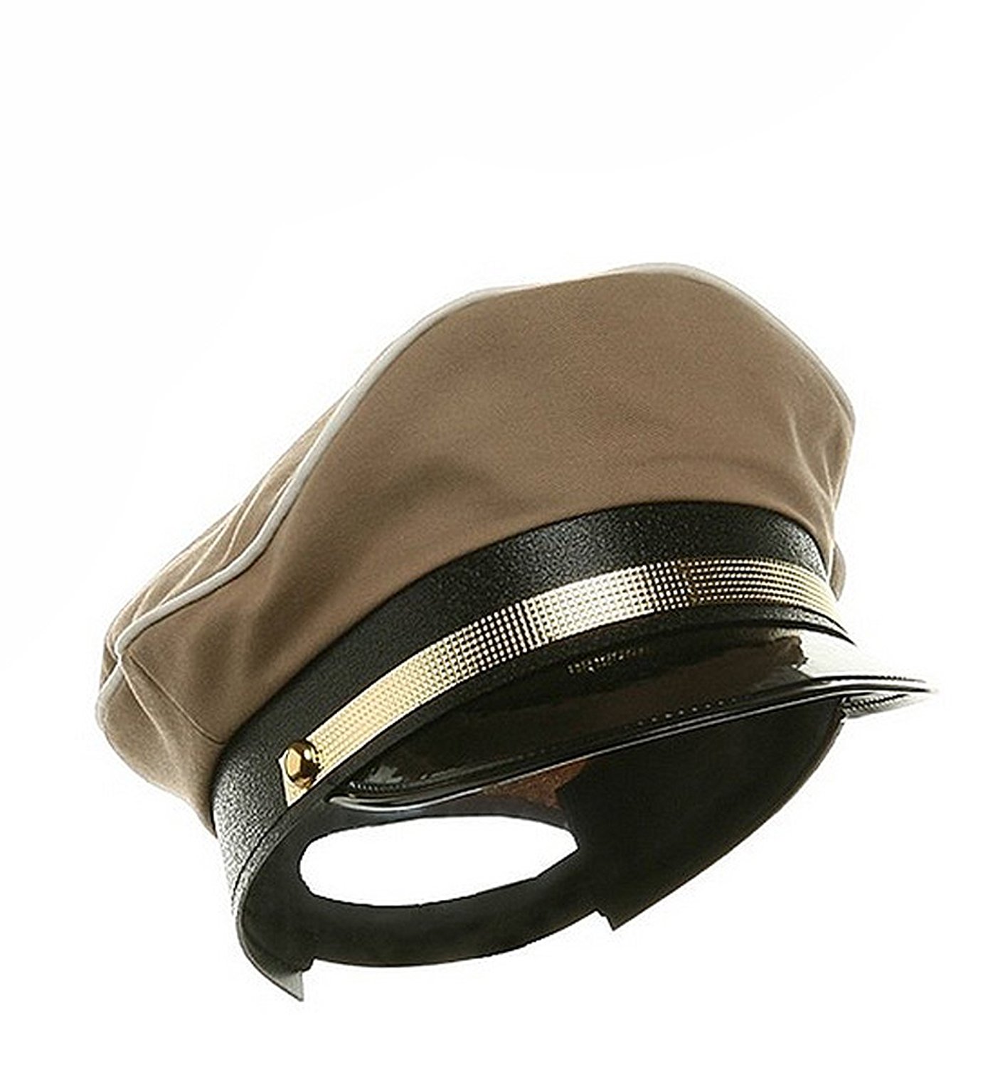 Amazon.com: J17358 (Khaki tan) Officers Hat: Clothing