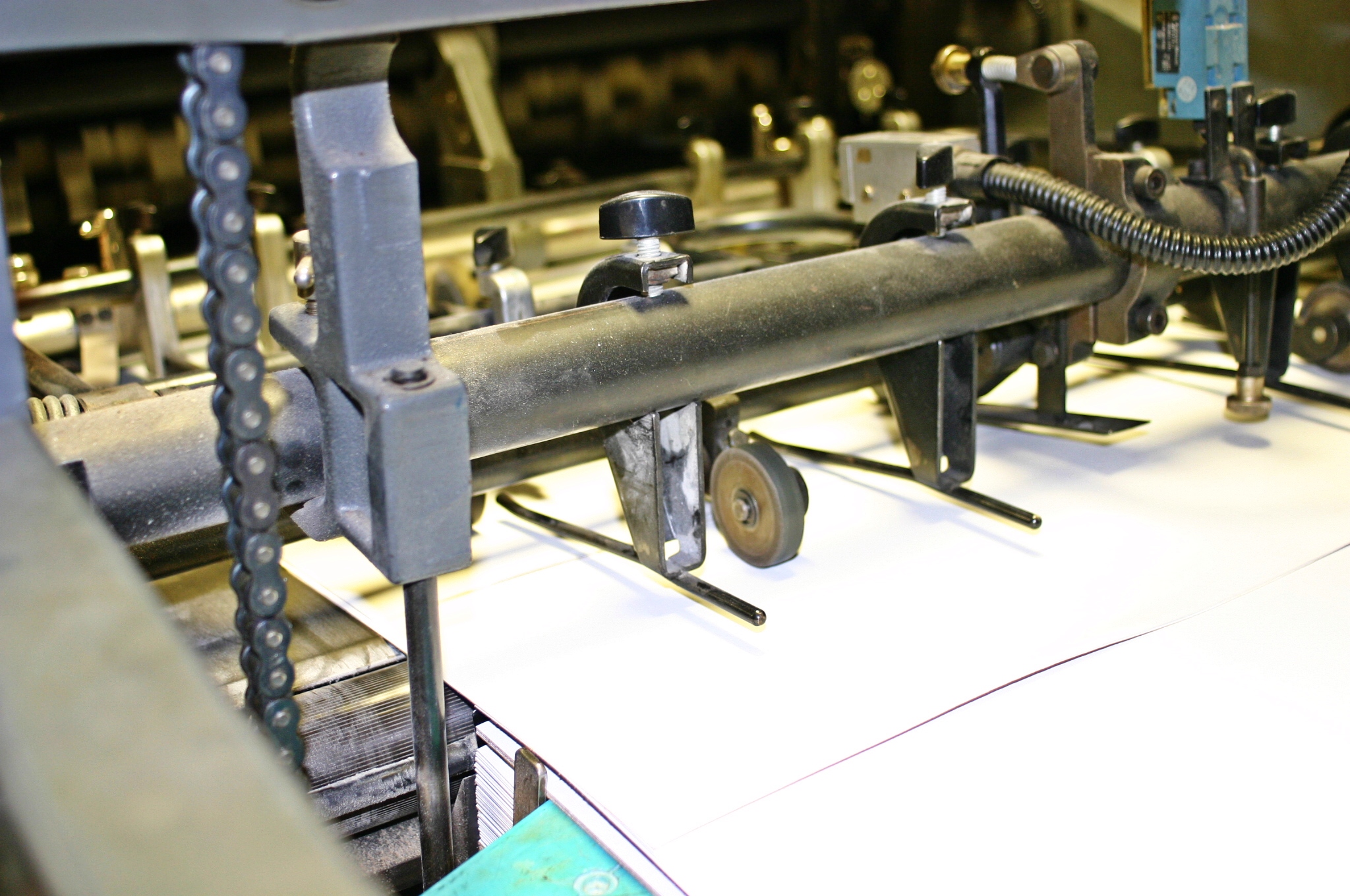 Offset printing machine photo
