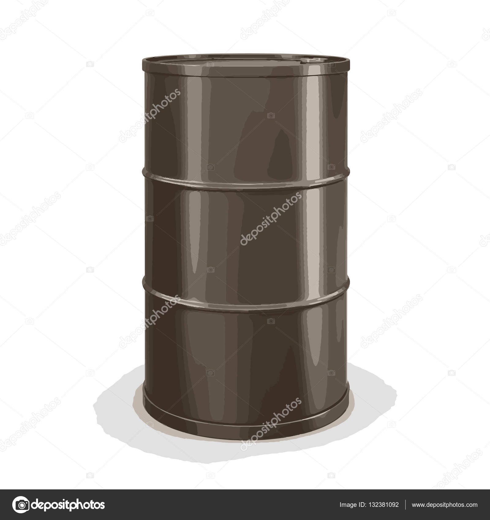 Oil drums. Image with clipping path — Stock Vector © panama555 ...