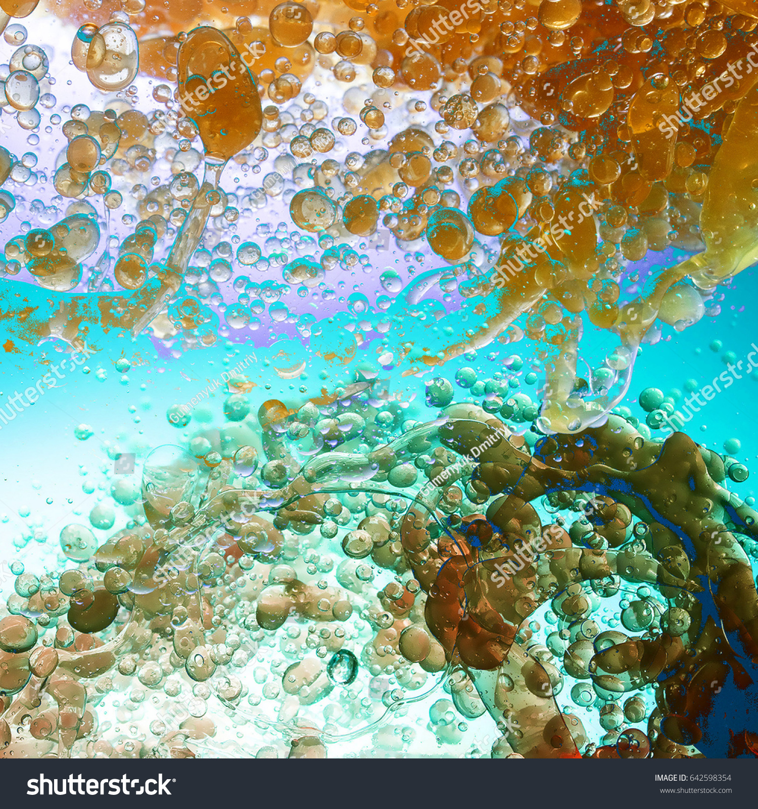 Colorful Oil Water Stock Photo 642598354 - Shutterstock