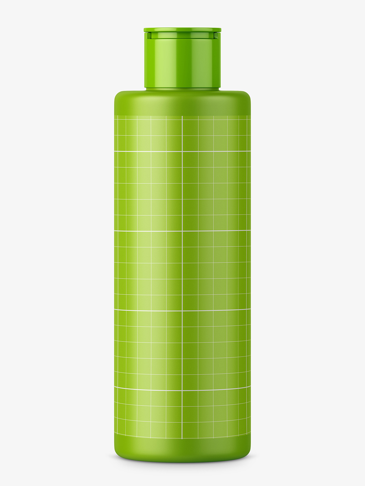 Plastic cosmetic oil bottle mockup - Smarty Mockups