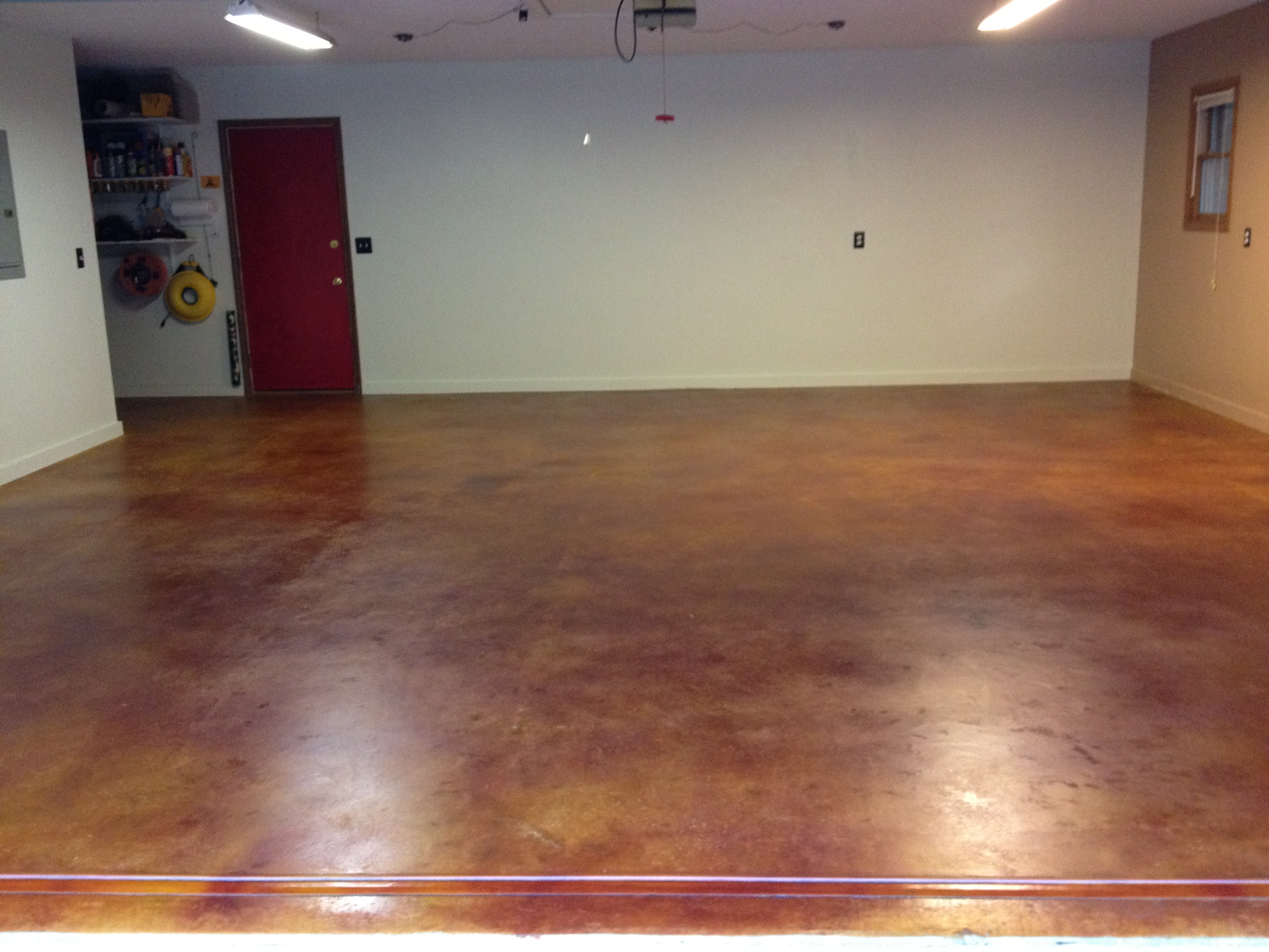 Garage floor stain 312 simple stained concrete staining 25 off 300 ...