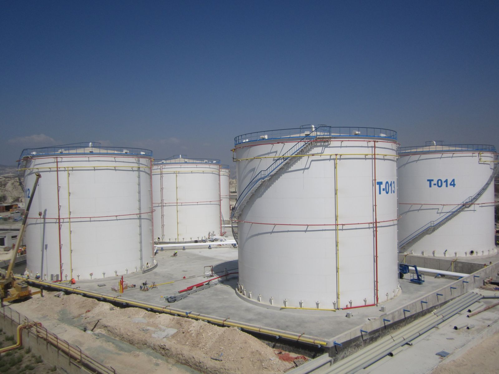 Nortest - Cyprus | Petrolina's New Oil Storage Tank Terminal