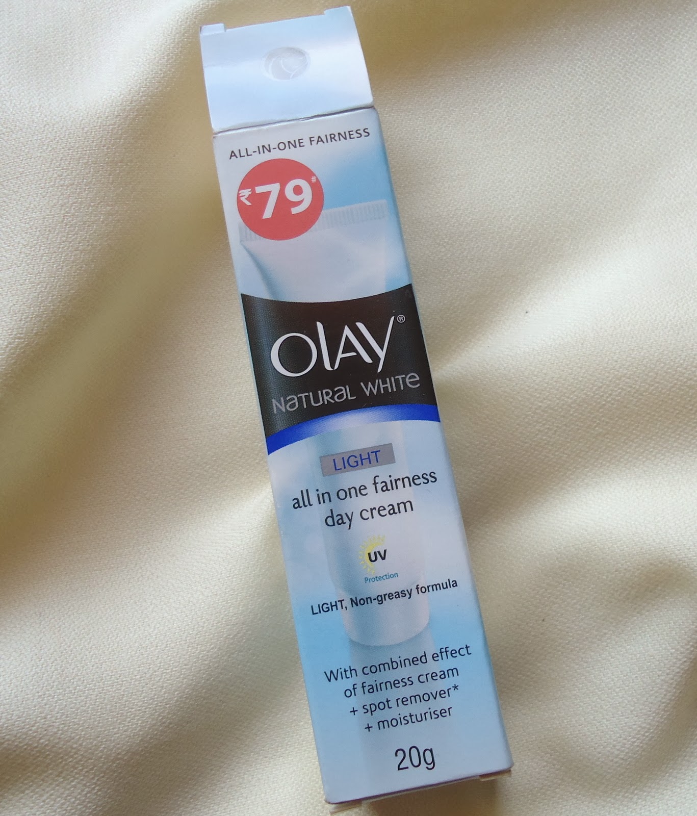 Review : Olay Natural White All in one Fairness Day Cream | Beauty ...