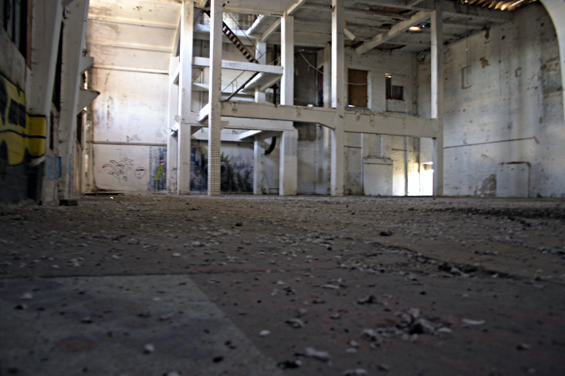 Old abandoned factory photo