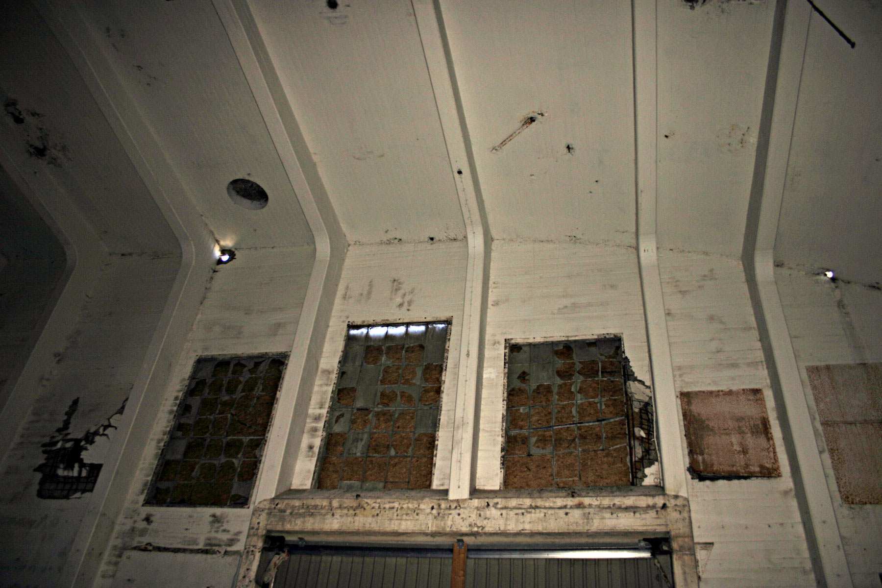 Old abandoned factory photo
